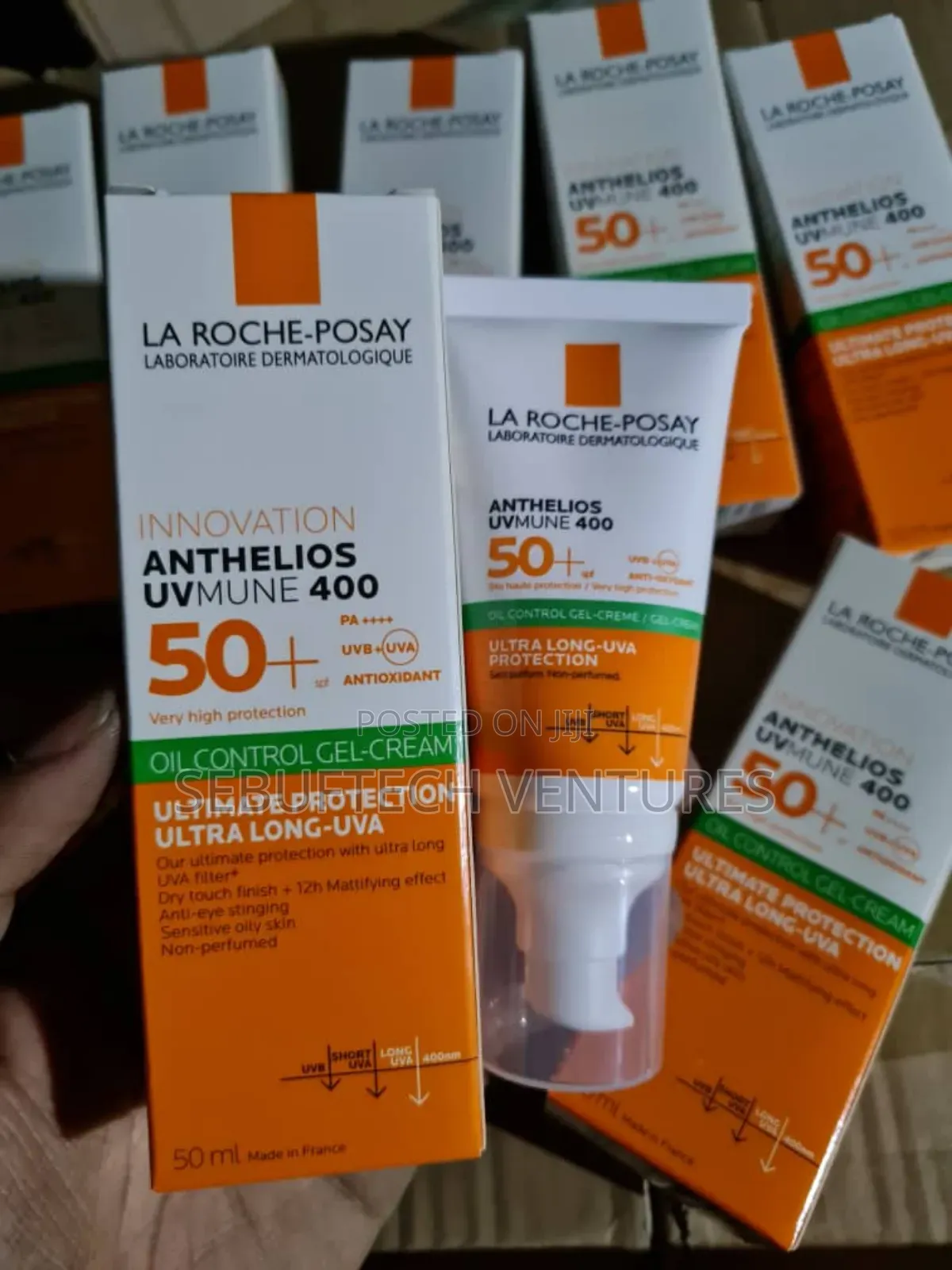 Anthelios UVMUNE 400 Oil Control Gel-Cream Sunscreen - 50ml