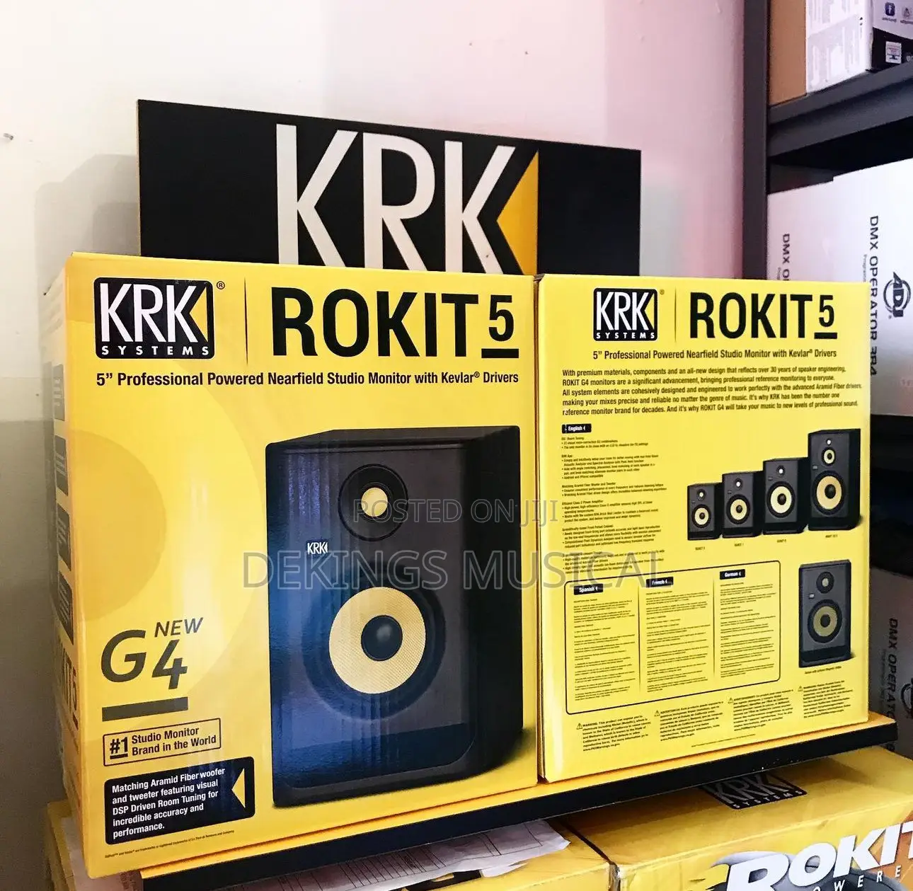 KRK Rokit 5 G4 Powered Studio Monitor Speaker