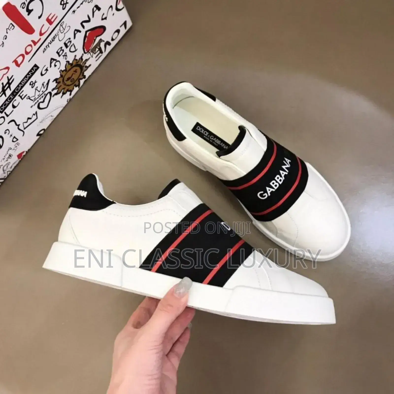 Top Quality Luxury Men's Sneakers Dolce Gabbana Not Regular