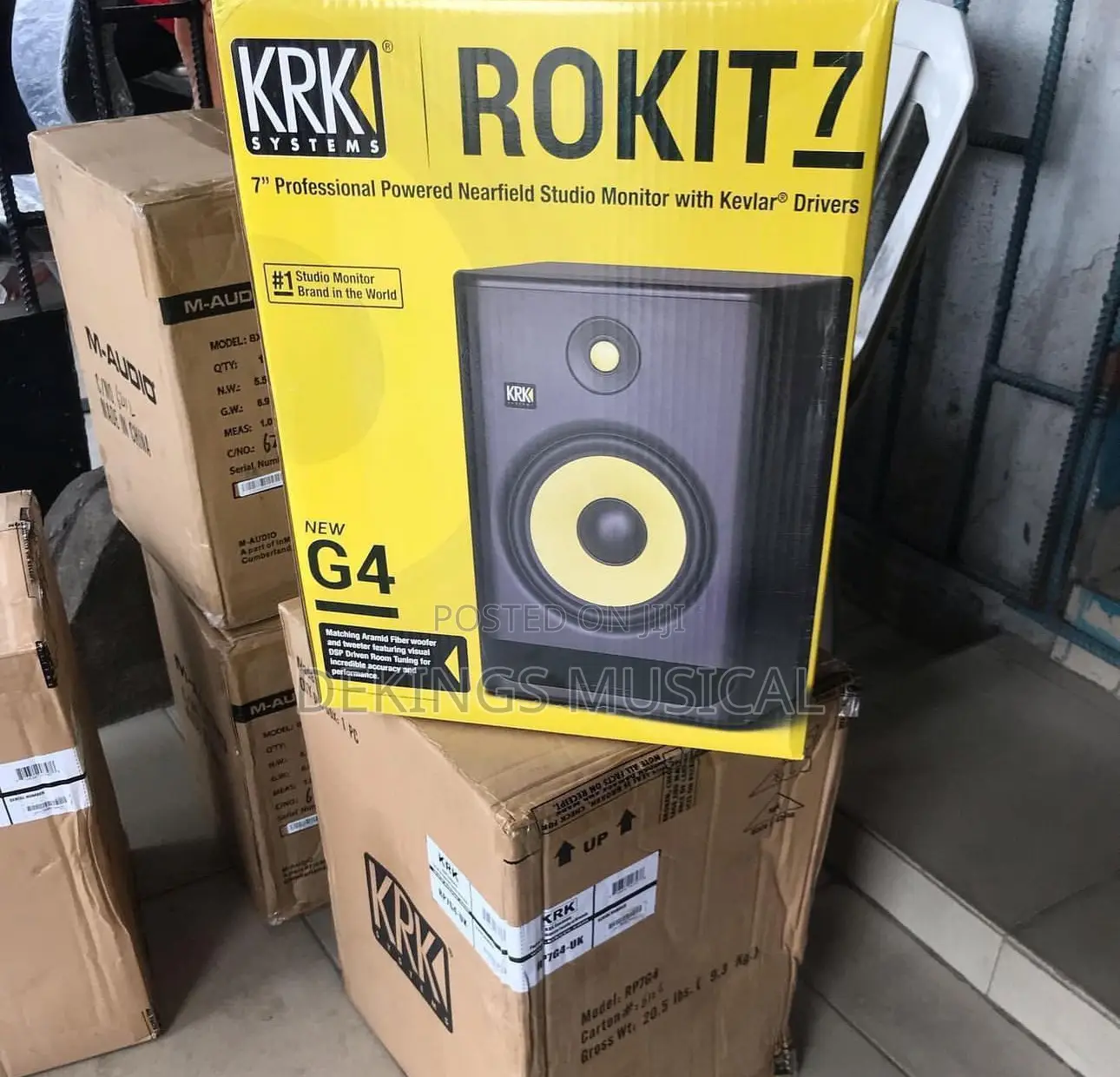 KRK Rokit 7 G4 Powered Studio Monitors - Pair