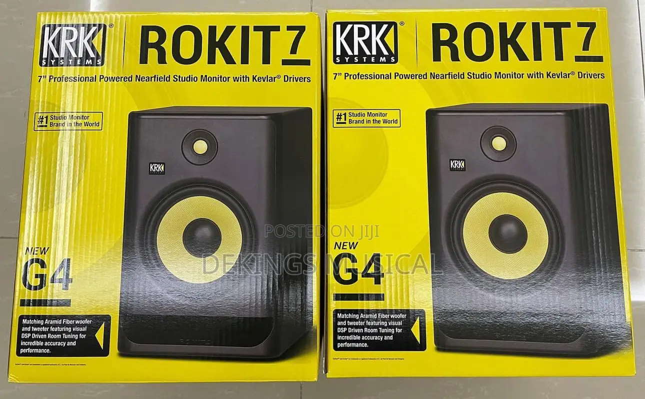 KRK Rokit 7 G4 Powered Studio Monitors - Pair