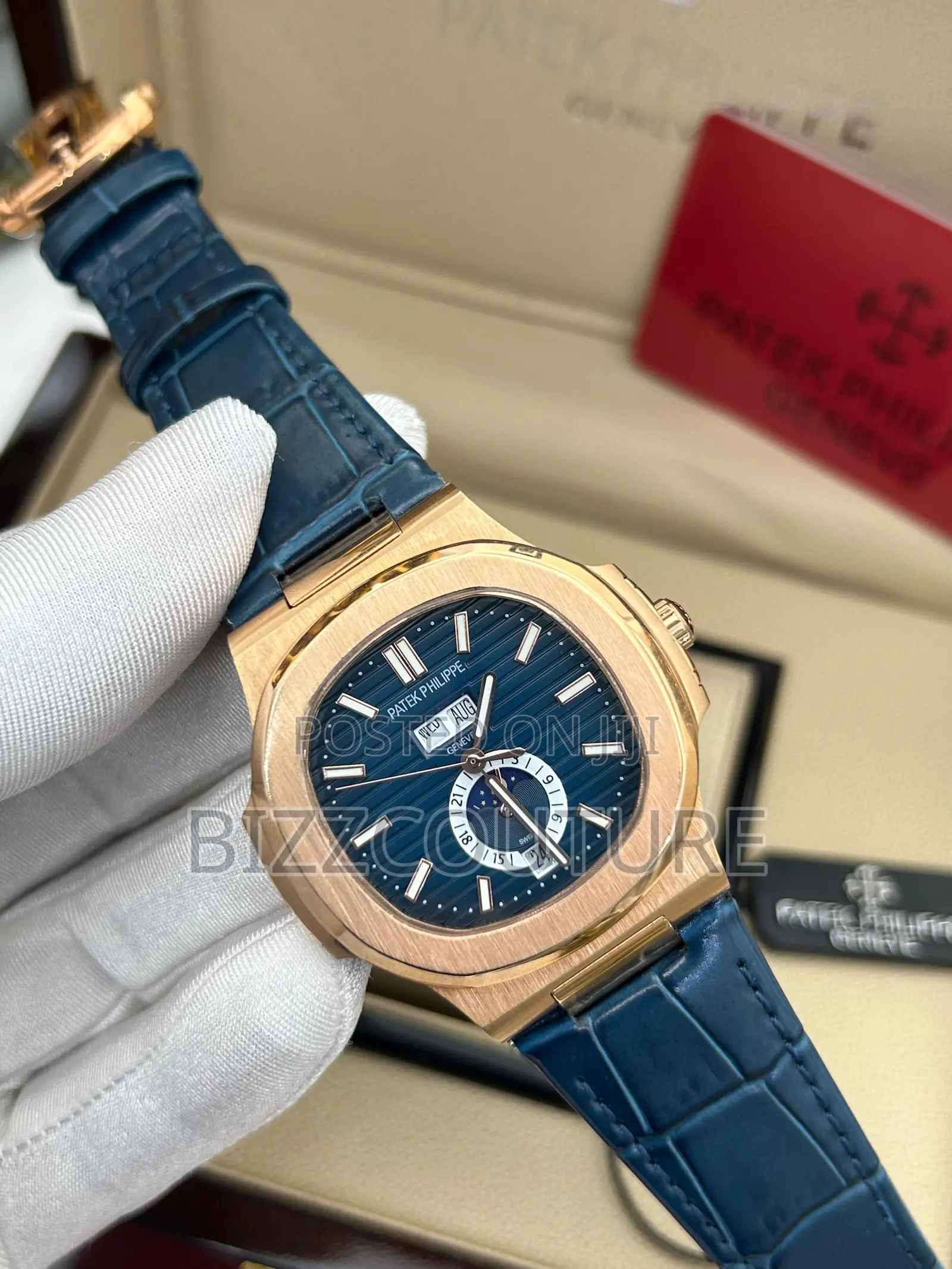 Original Patek Philippe Blue Leather Watch Is Available Now