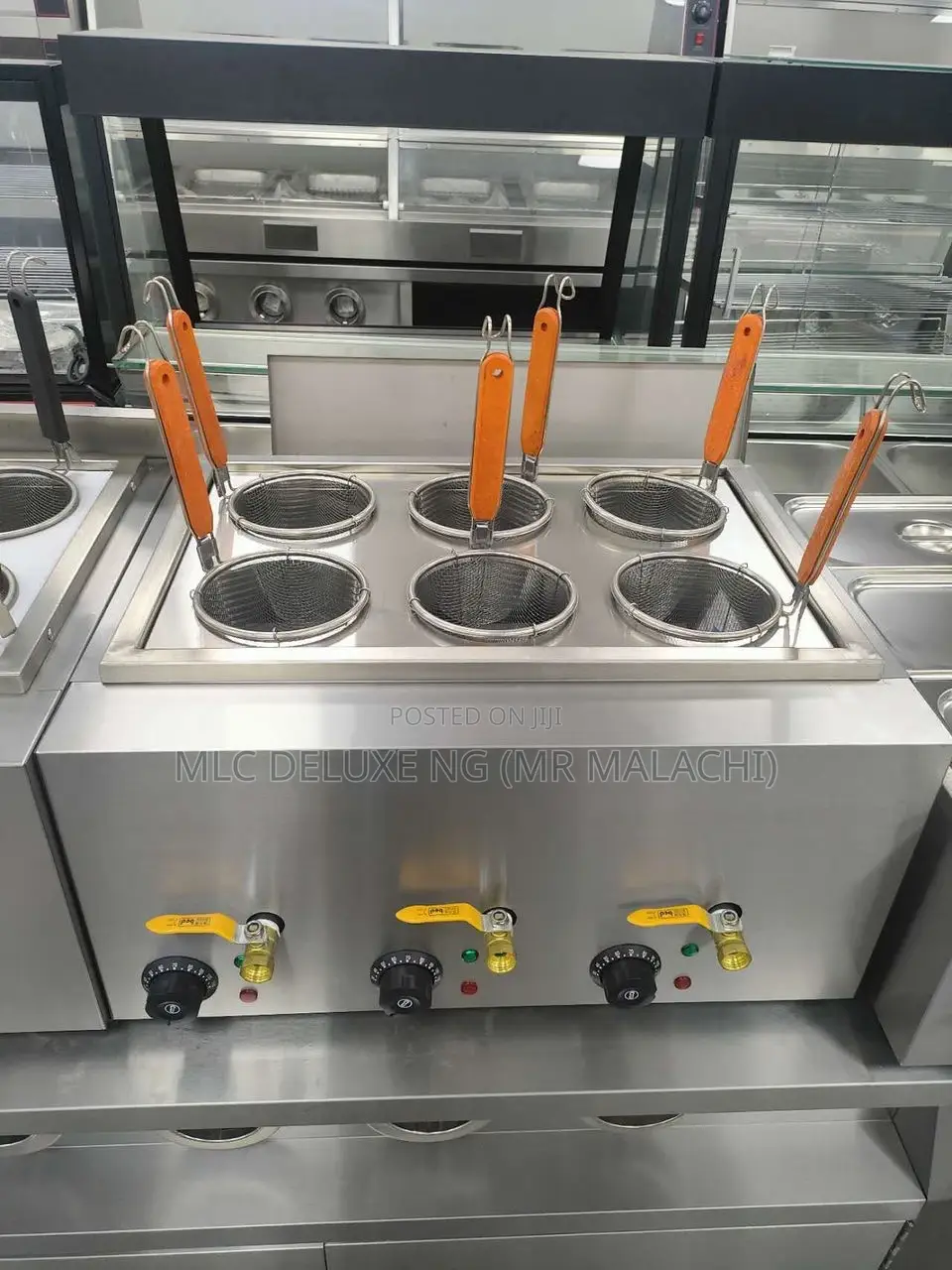 Pasta Cooker (6 Chambers) Counter Top Pasta / Noodle Cooker