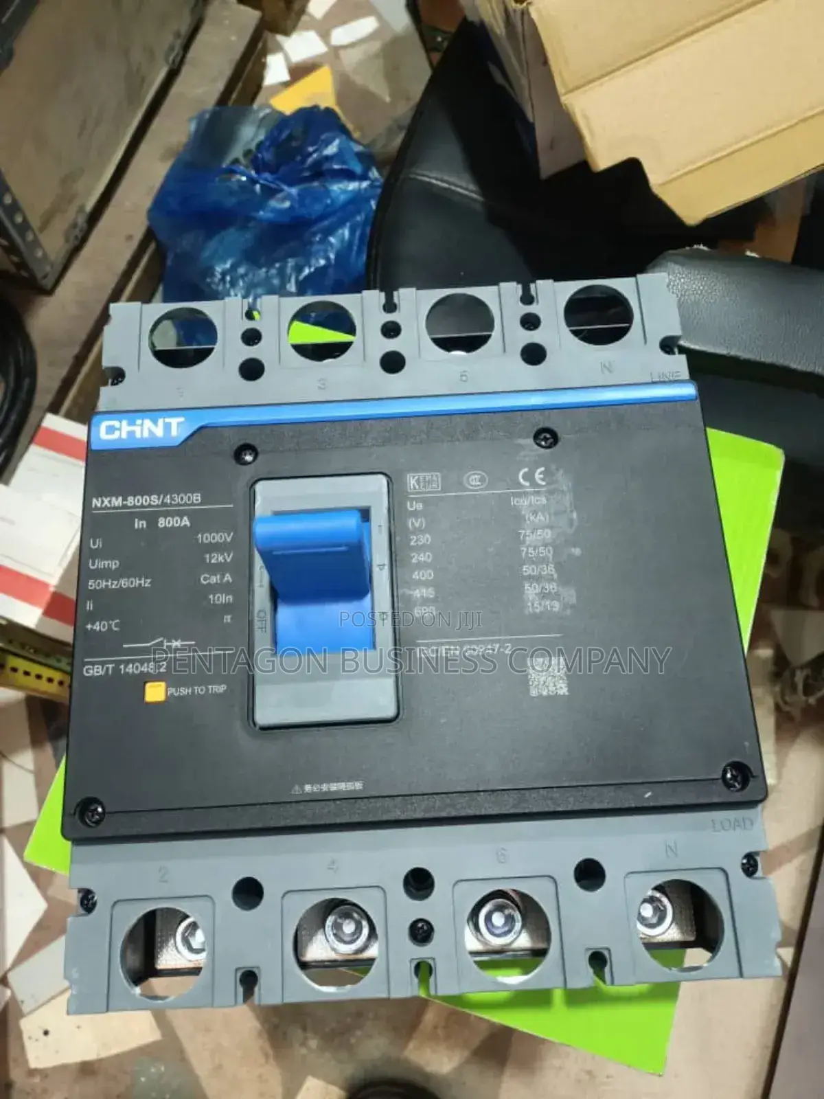 800ahms 4pole Chint McCb Breaker