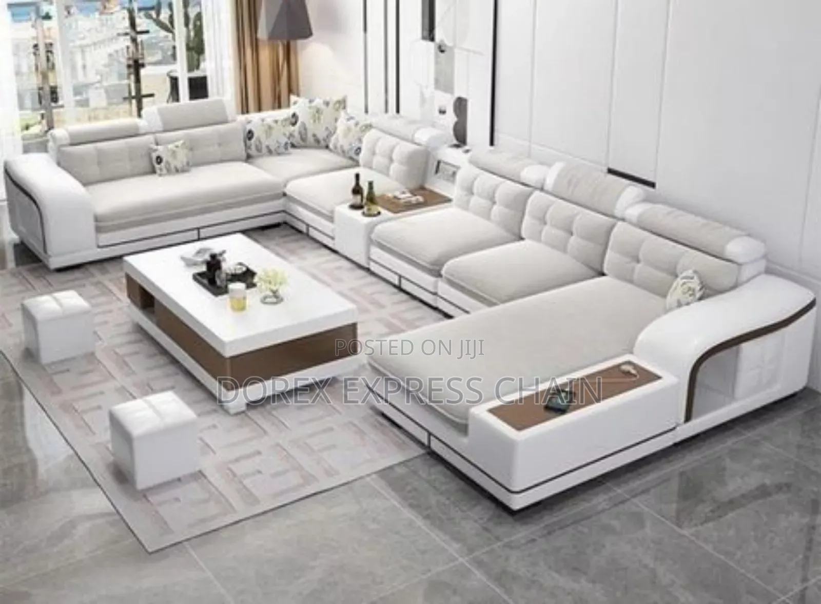 Luxury Family-friendly Sofa Set