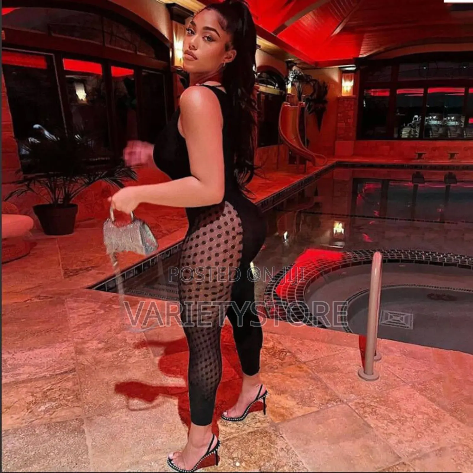 Women's Sexy Bodycon Club Jumpsuit