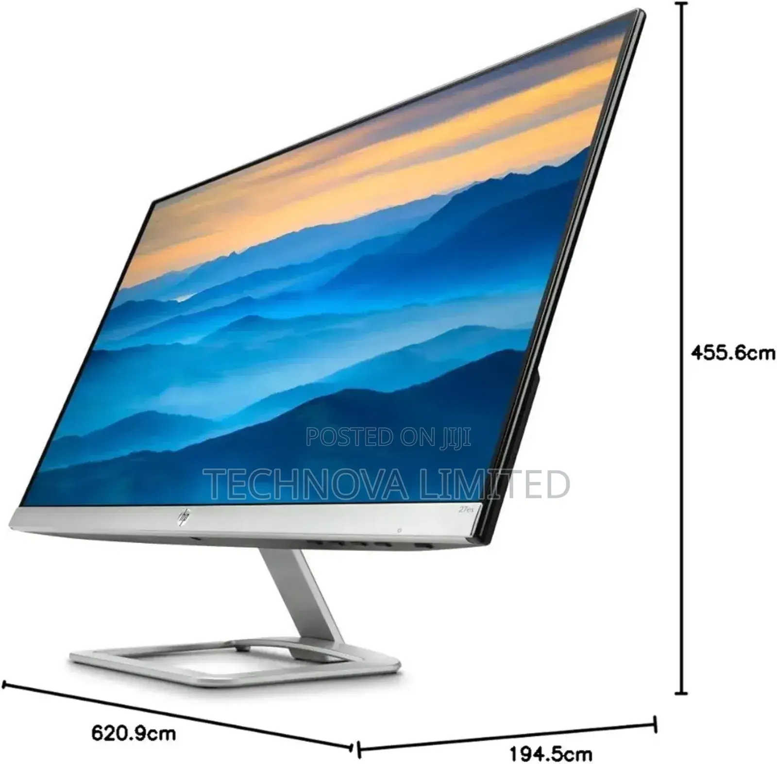 HP 27 Inch Ultra-Thin Edge to Edge LED Monitor Full HD IPS