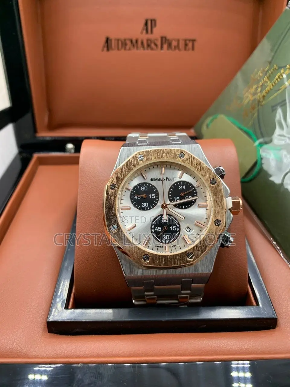 Audemars Piguet Quality Luxury Men Chain Wristwatch