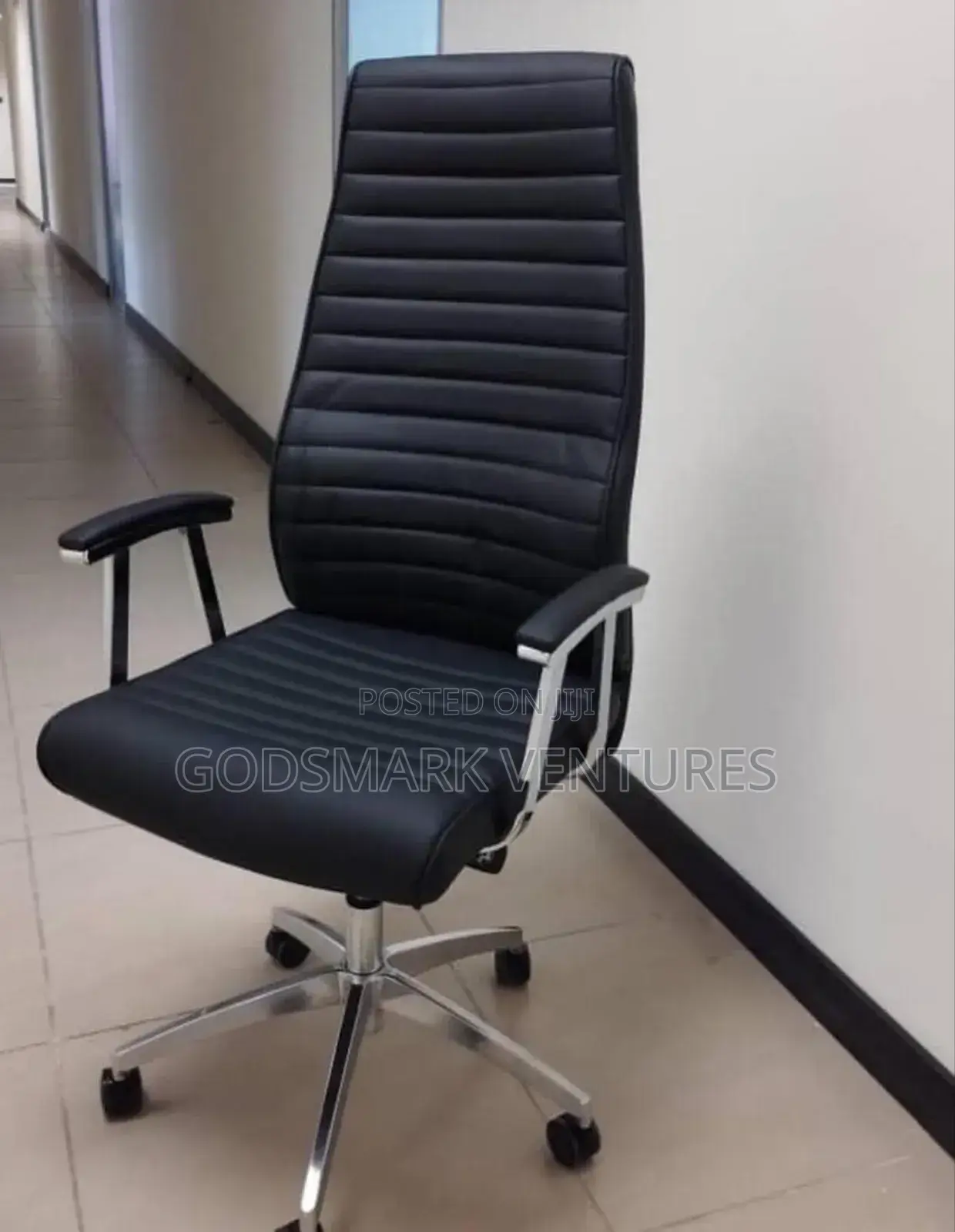 Executive Office Chair Swivel With High Back.