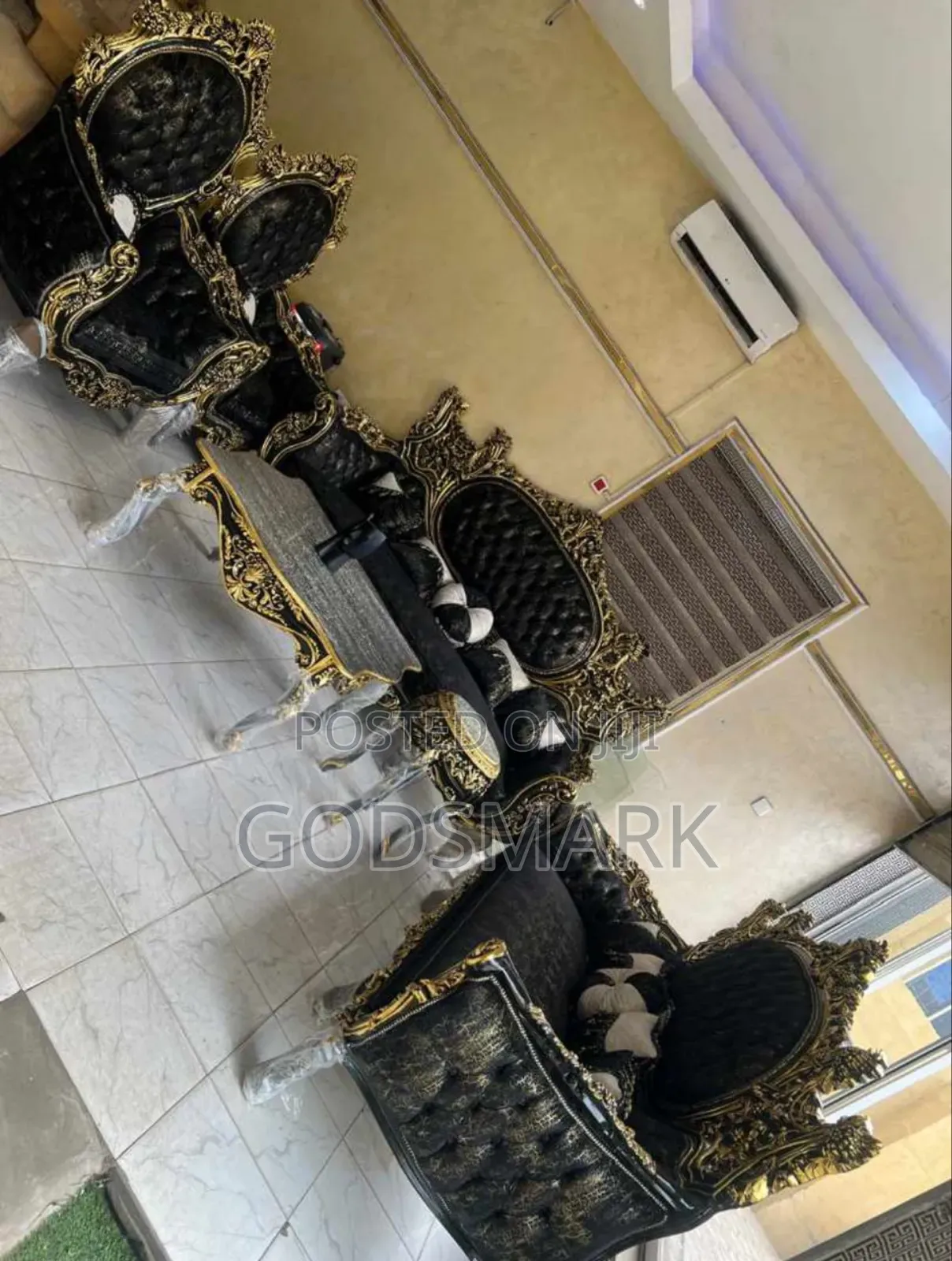 8 Seater Egyptian Royal Luxury Sofa for Sitting Room.