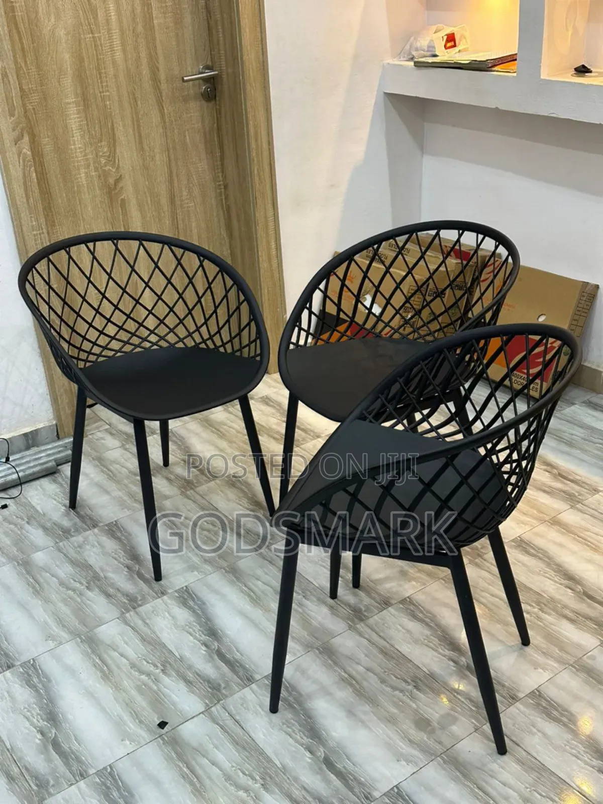 Restaurant Chair With Net Shaped.