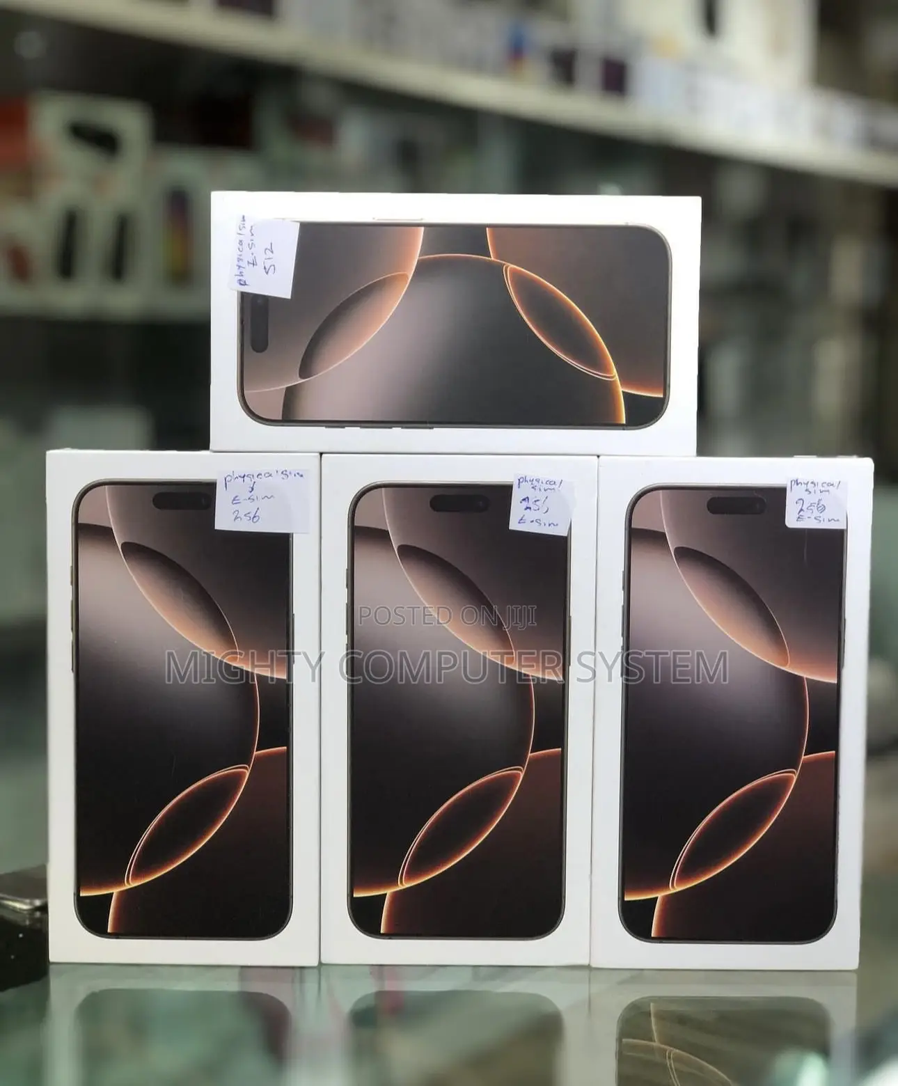 New Apple iPhone 16 Pro Max 256 GB Gold