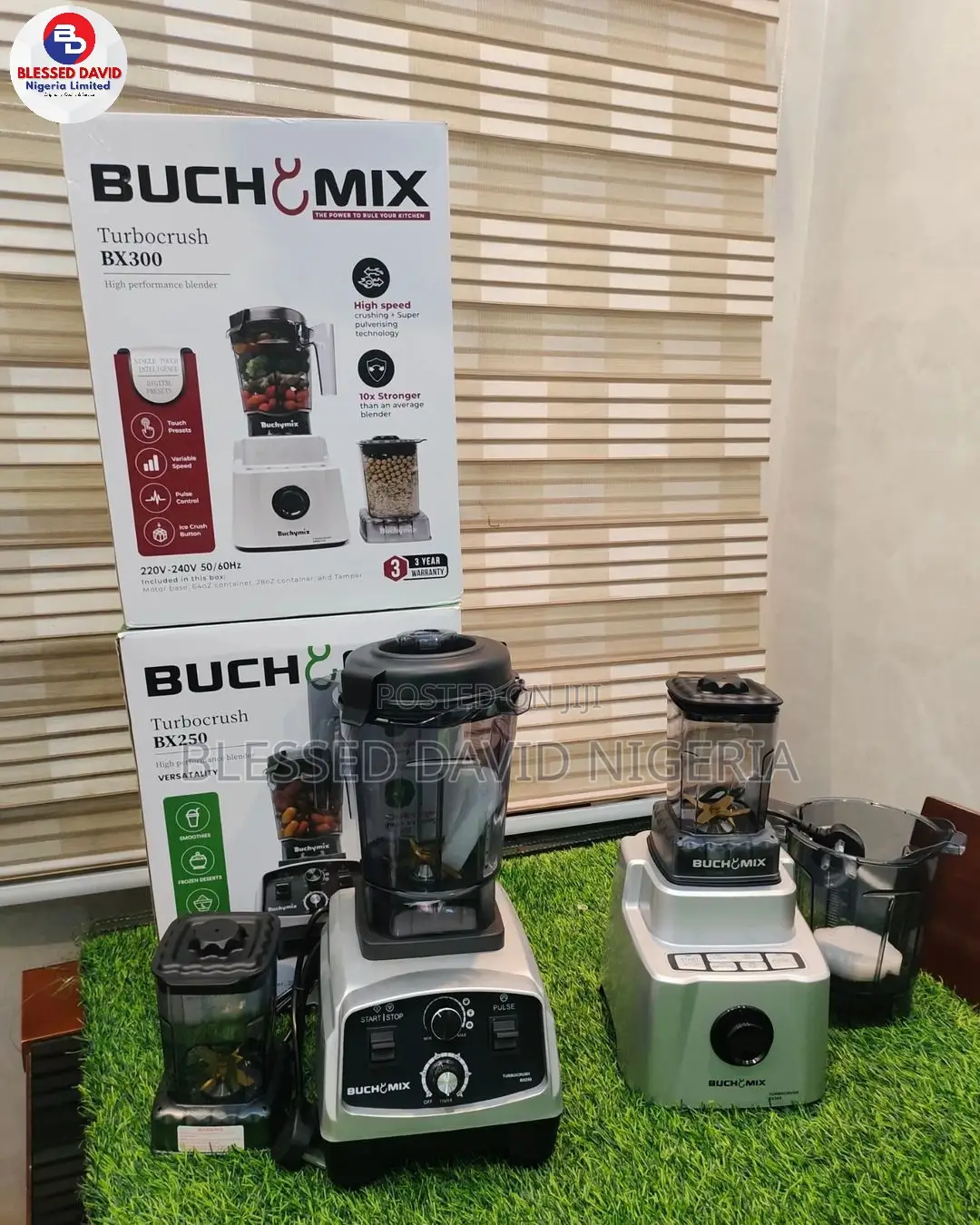 Buchymix Bx250 And Bx300 Upgraded Professional Blenders