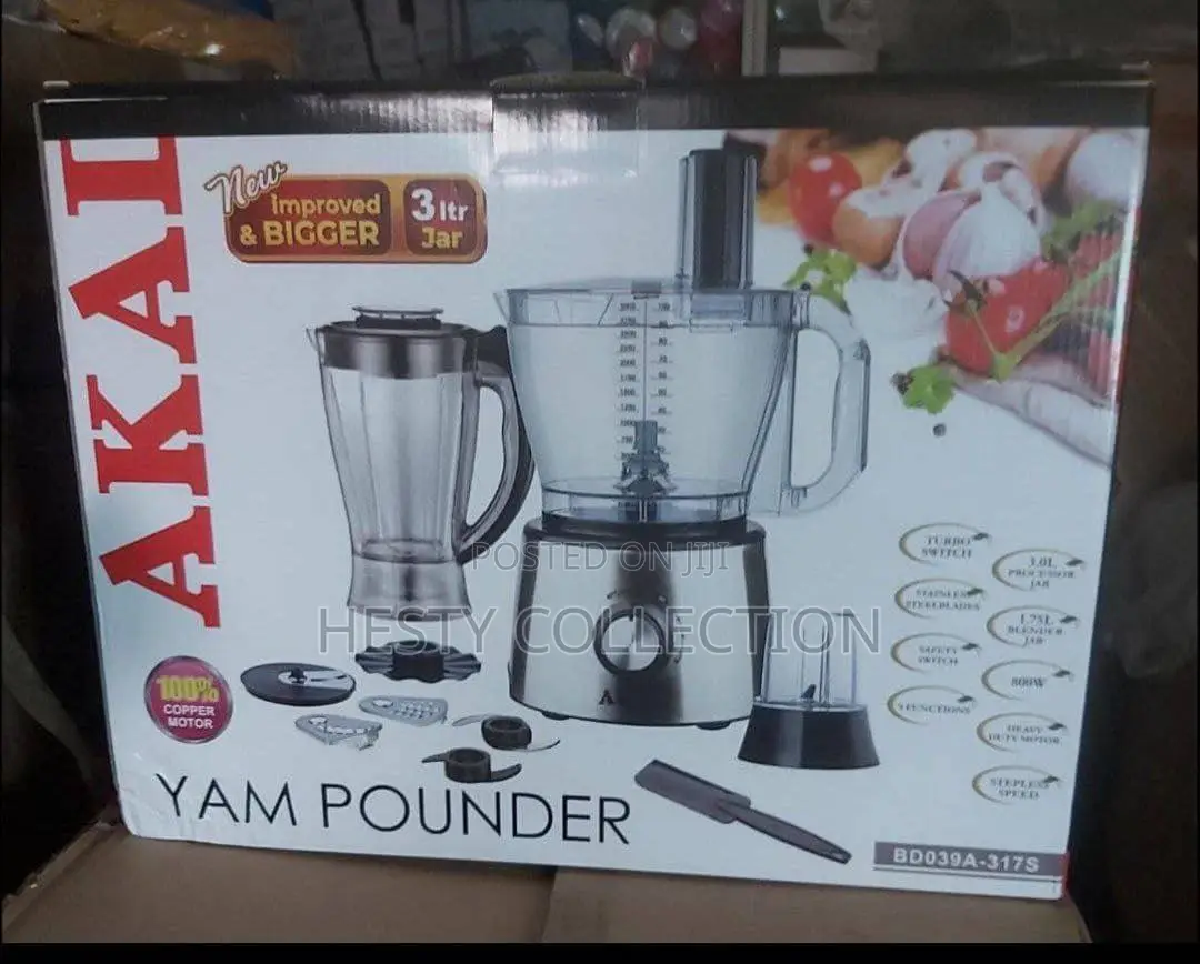 Akai Yam Pounder and Food Processor
