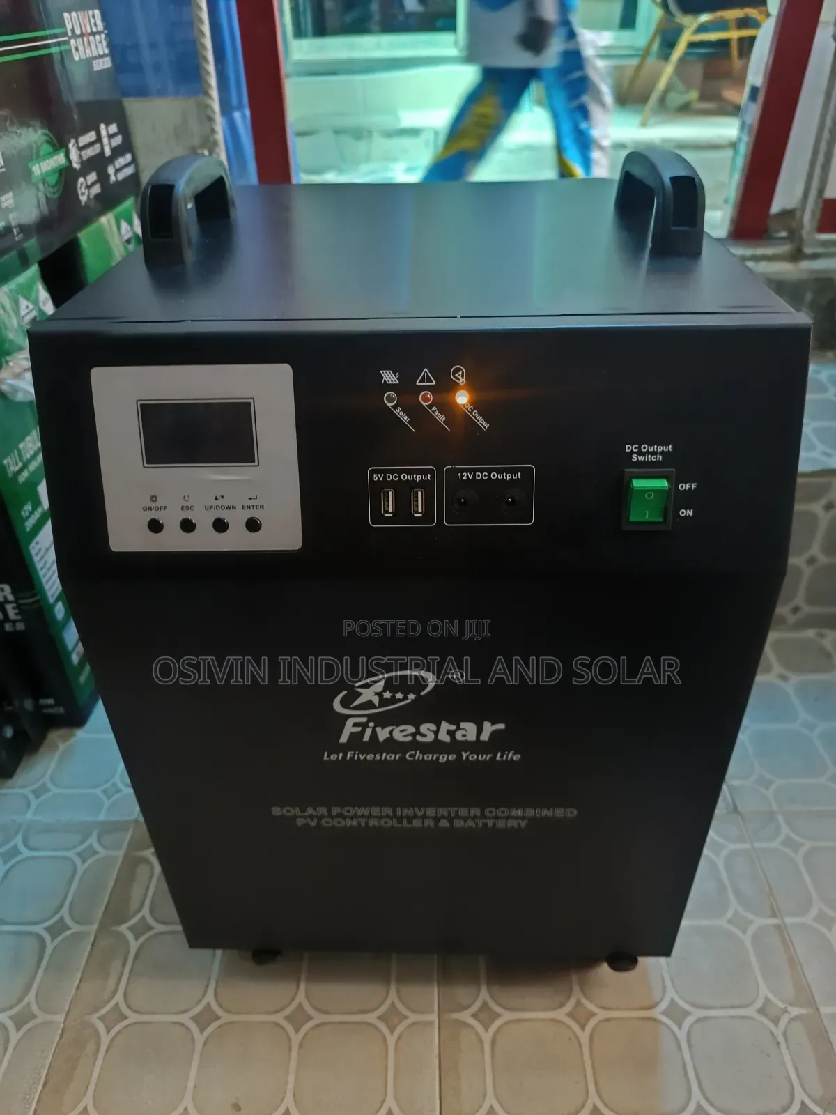 2000w Solar Generator With 2pics of 300w Solar Panels