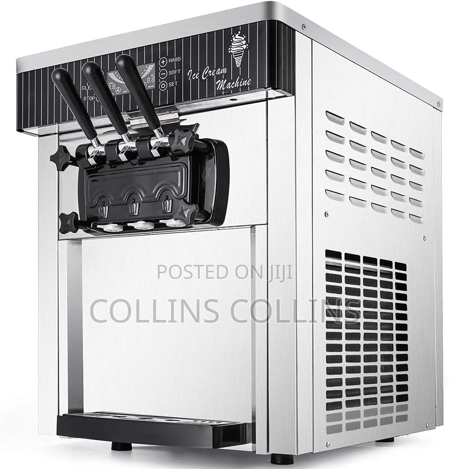 Commercial Table Top Ice Cream Machine 3 Flavors