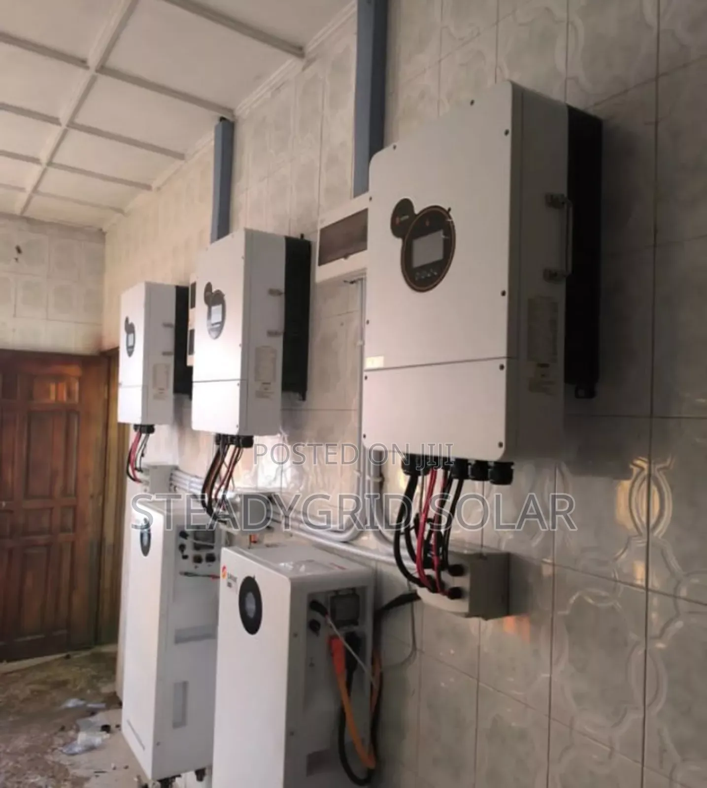 30kva Solar Powered Inverter 20.48kwh Lithium Ion Batteries