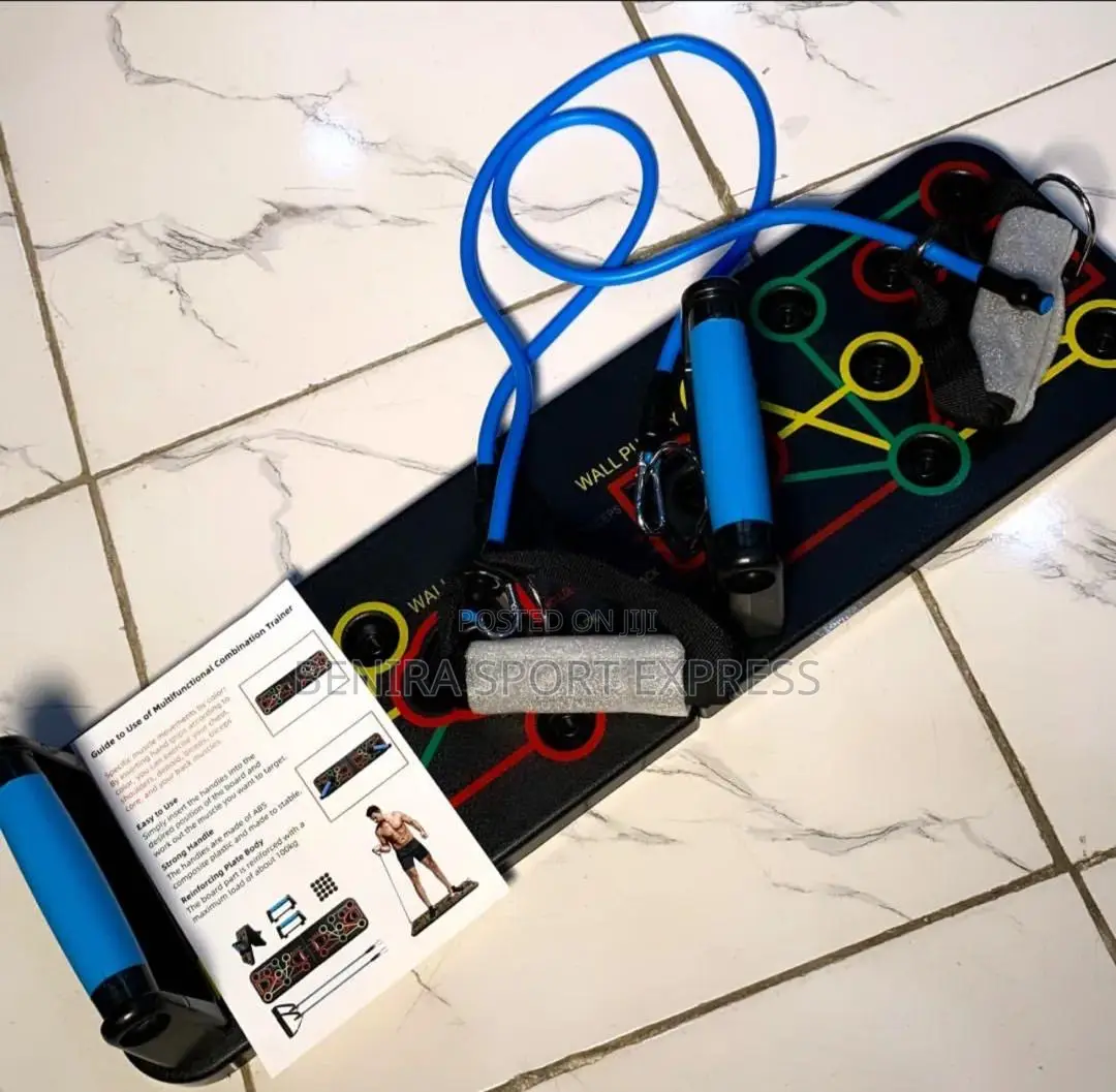 Push Up Board With Resistant Band