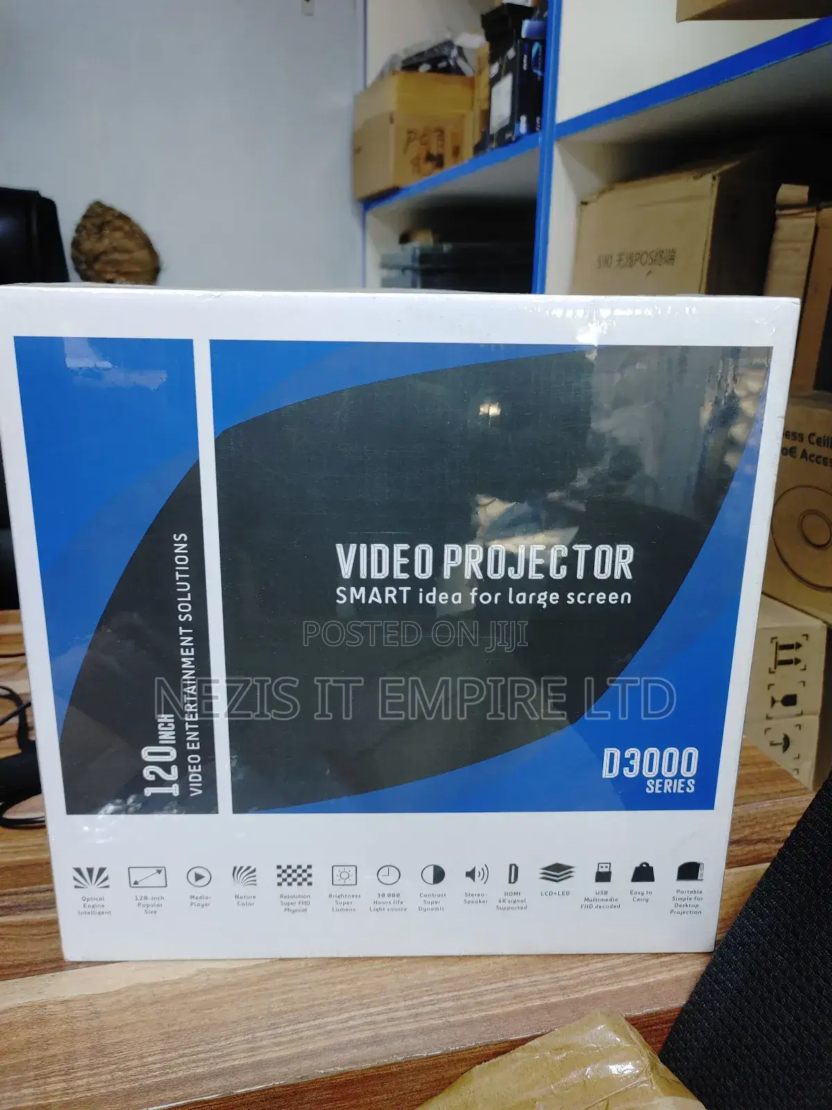 Vivi Bright Projector 5000 Lumens
