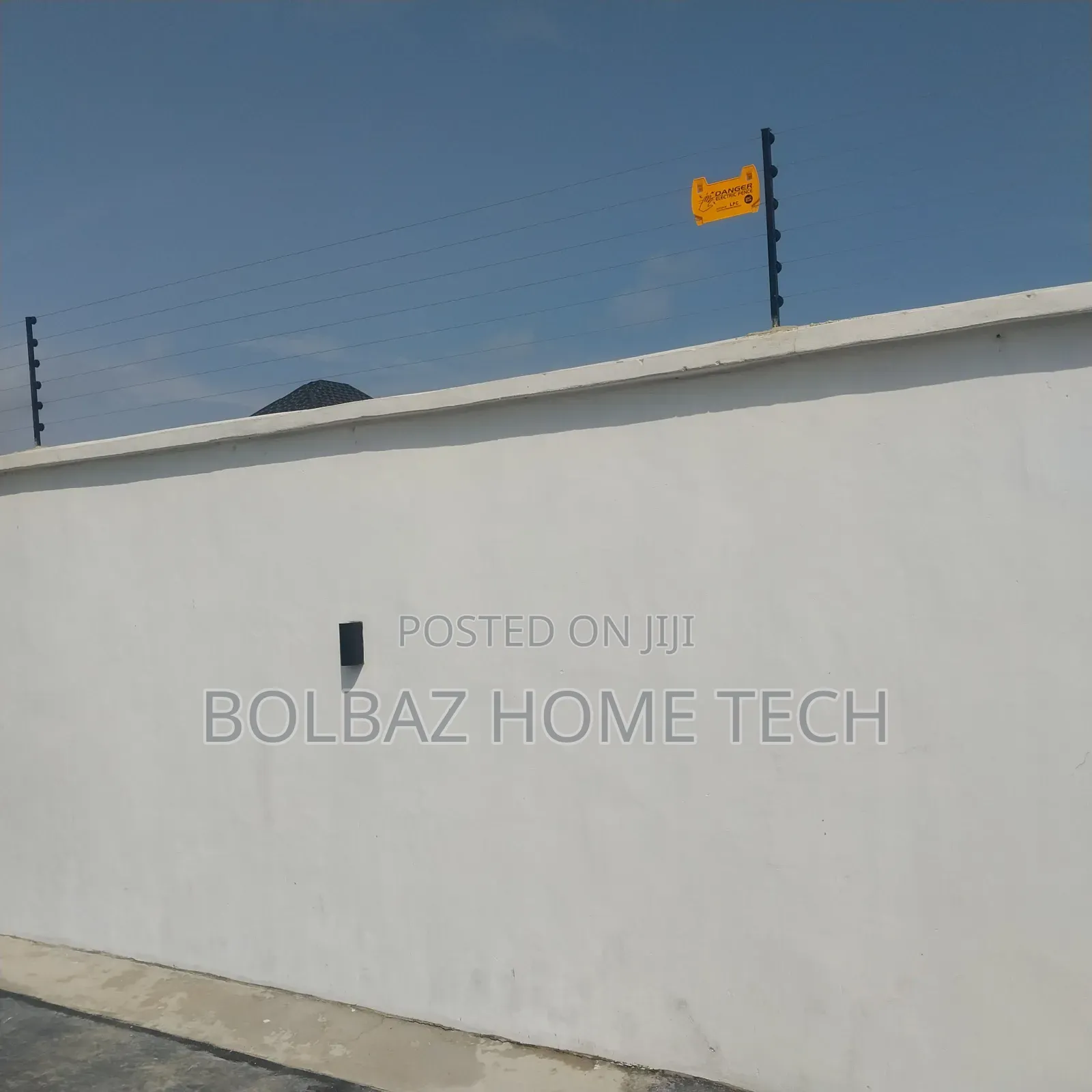 Security Fence-Wire in Form of Electric