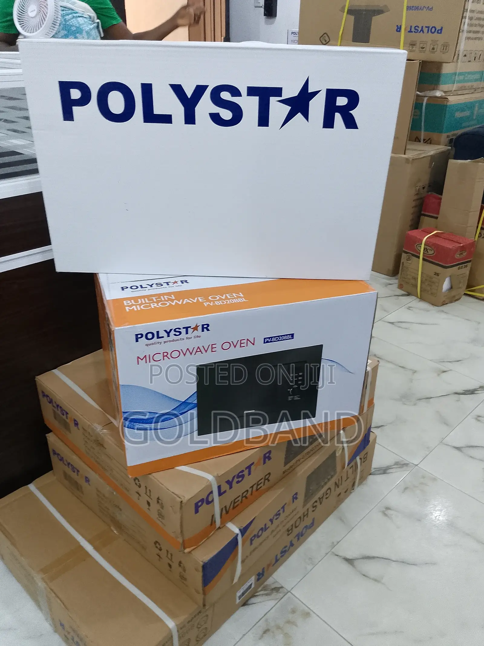Just-in Polystar 20L Pv-Bd20bbl Built–In Microwave