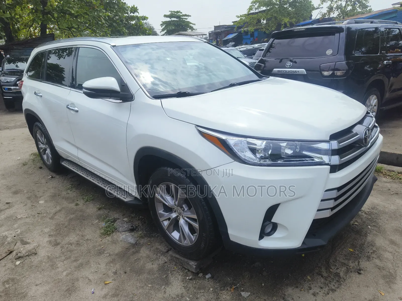 Toyota Highlander XLE V6 4x4 (3.5L 6cyl 6A) 2016 White