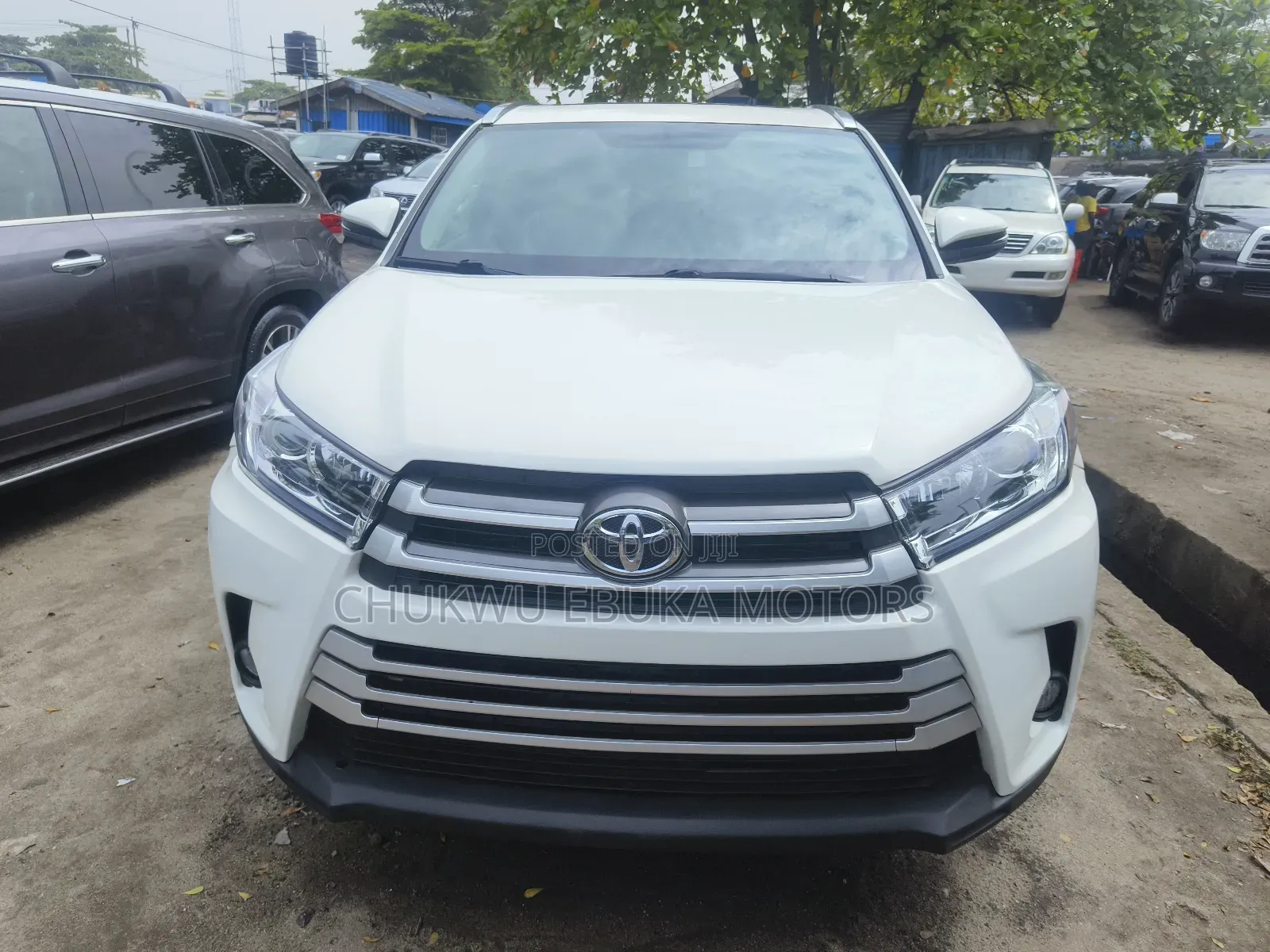Toyota Highlander XLE V6 4x4 (3.5L 6cyl 6A) 2016 White