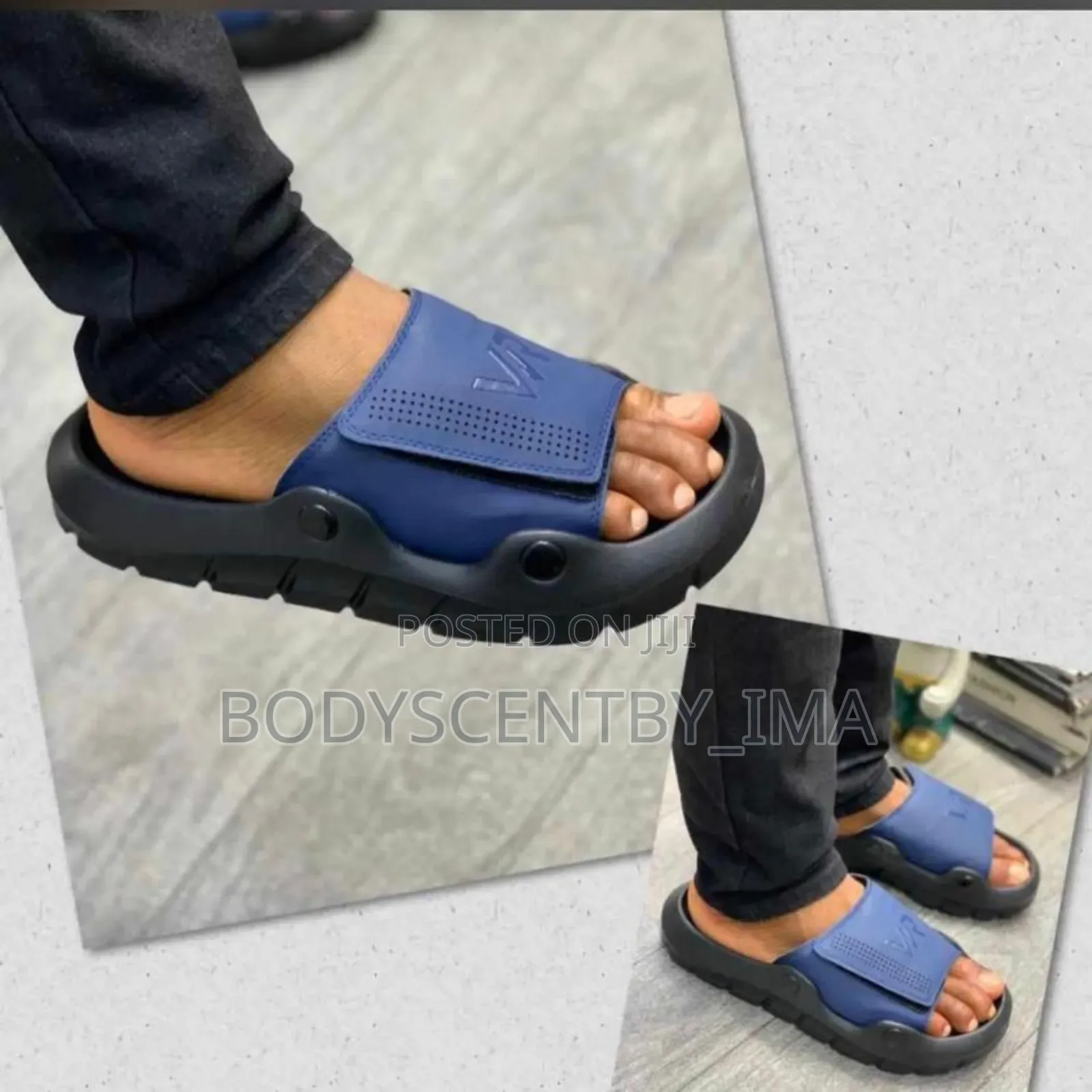Slide in Luxury Croc
