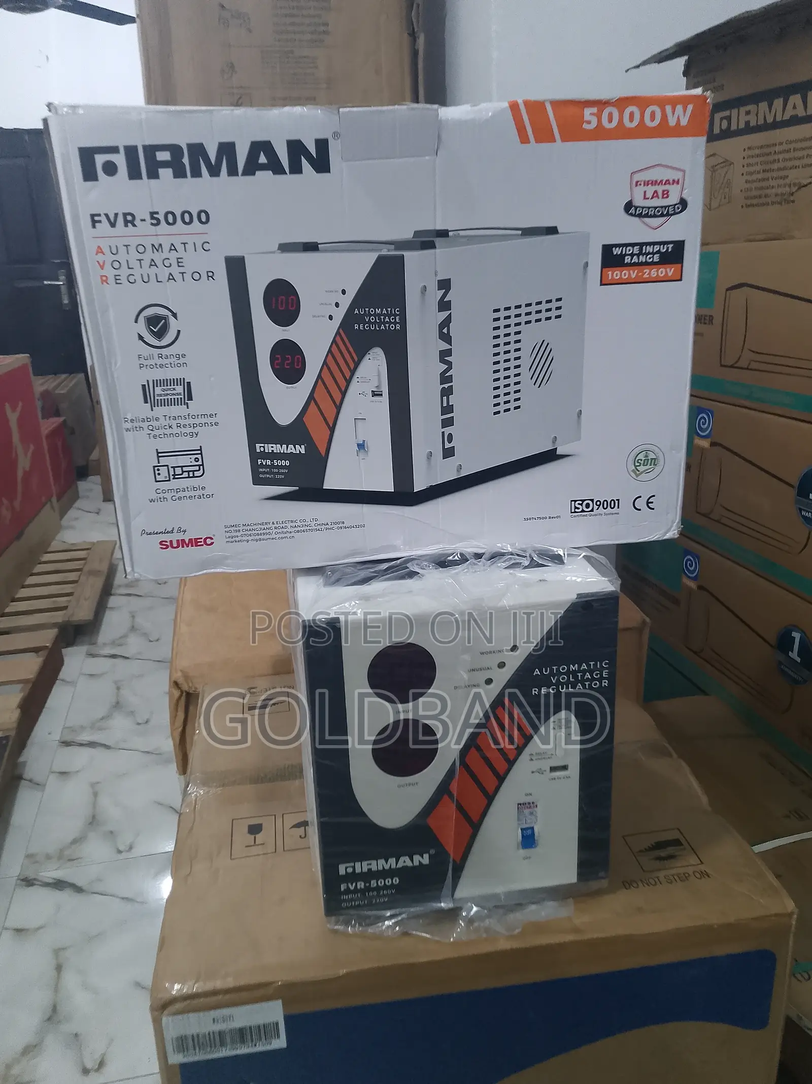 Firman Digital Automatic Voltage Regulator FVR-5000