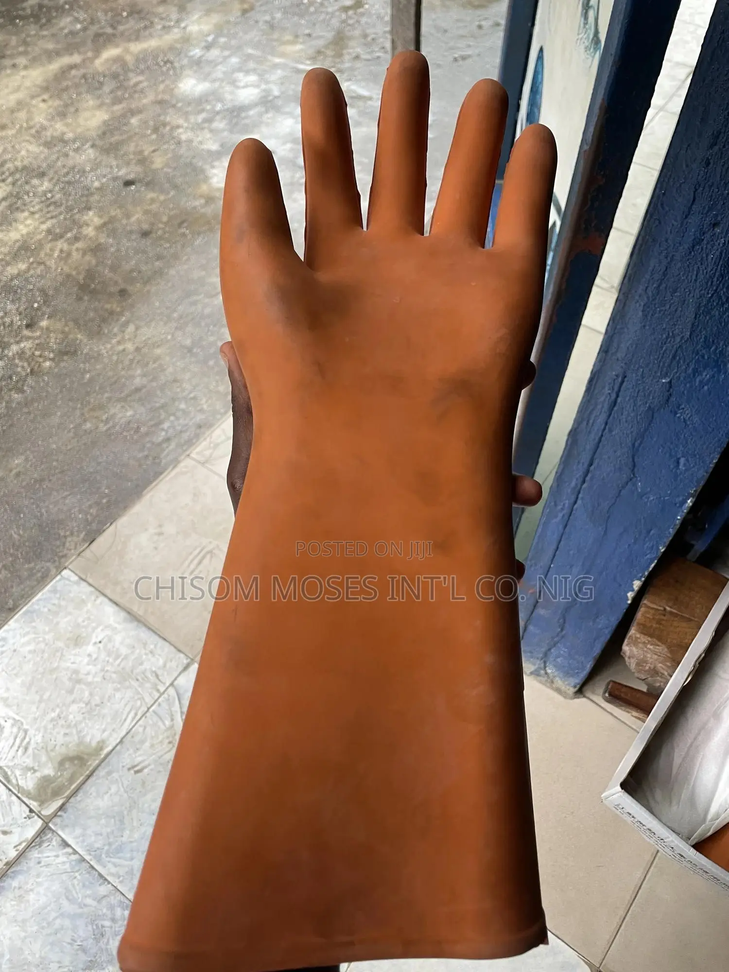 Electrical 35kv Insulating Hand Gloves