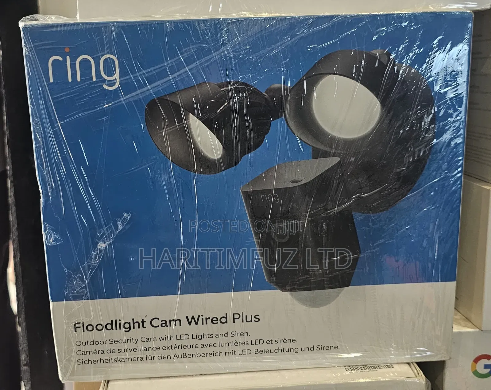 Ring Floodlight Cam Wired Plus