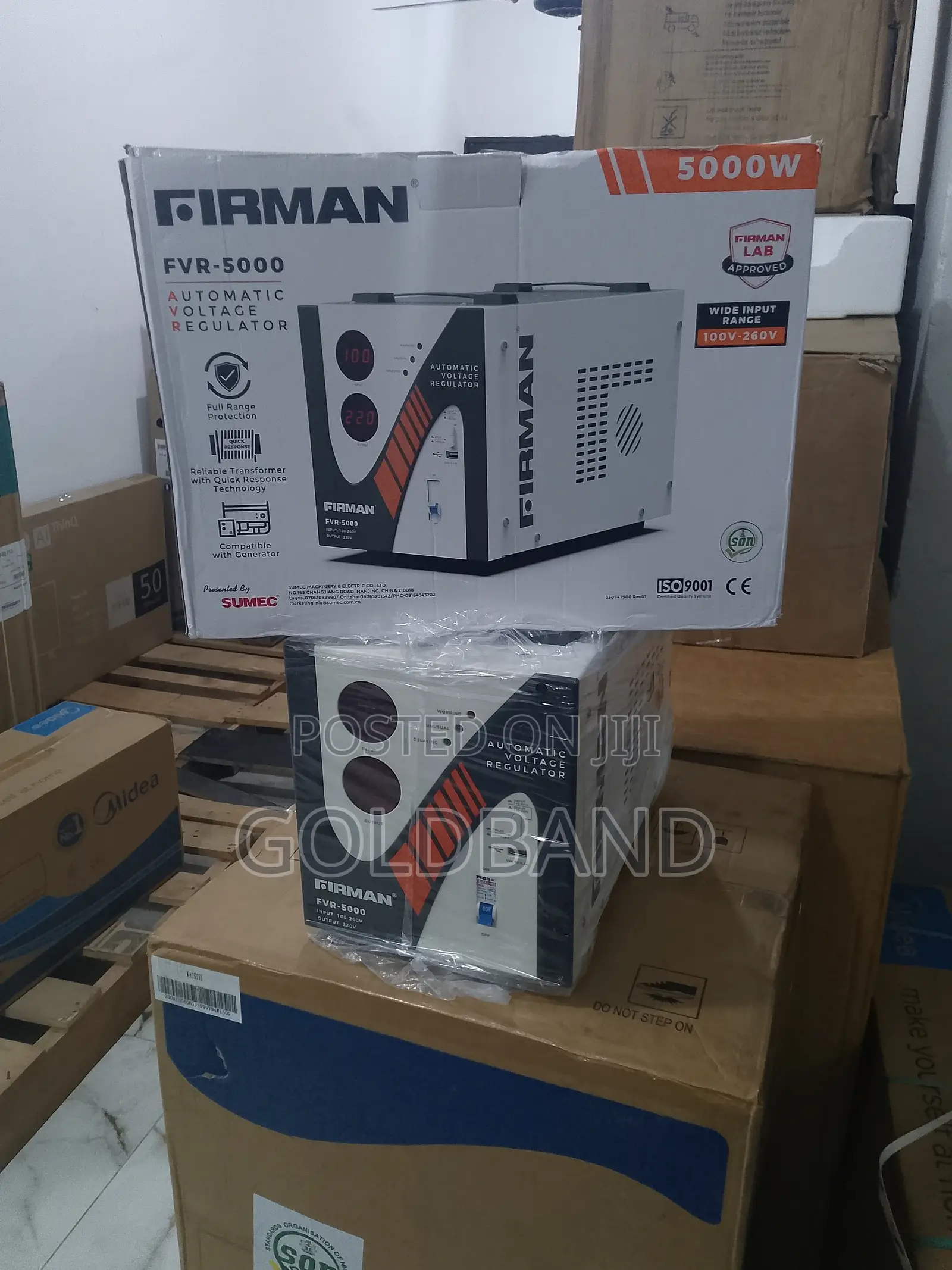 Energy Saving Firman Automatic Voltage Regulator FVR-5000