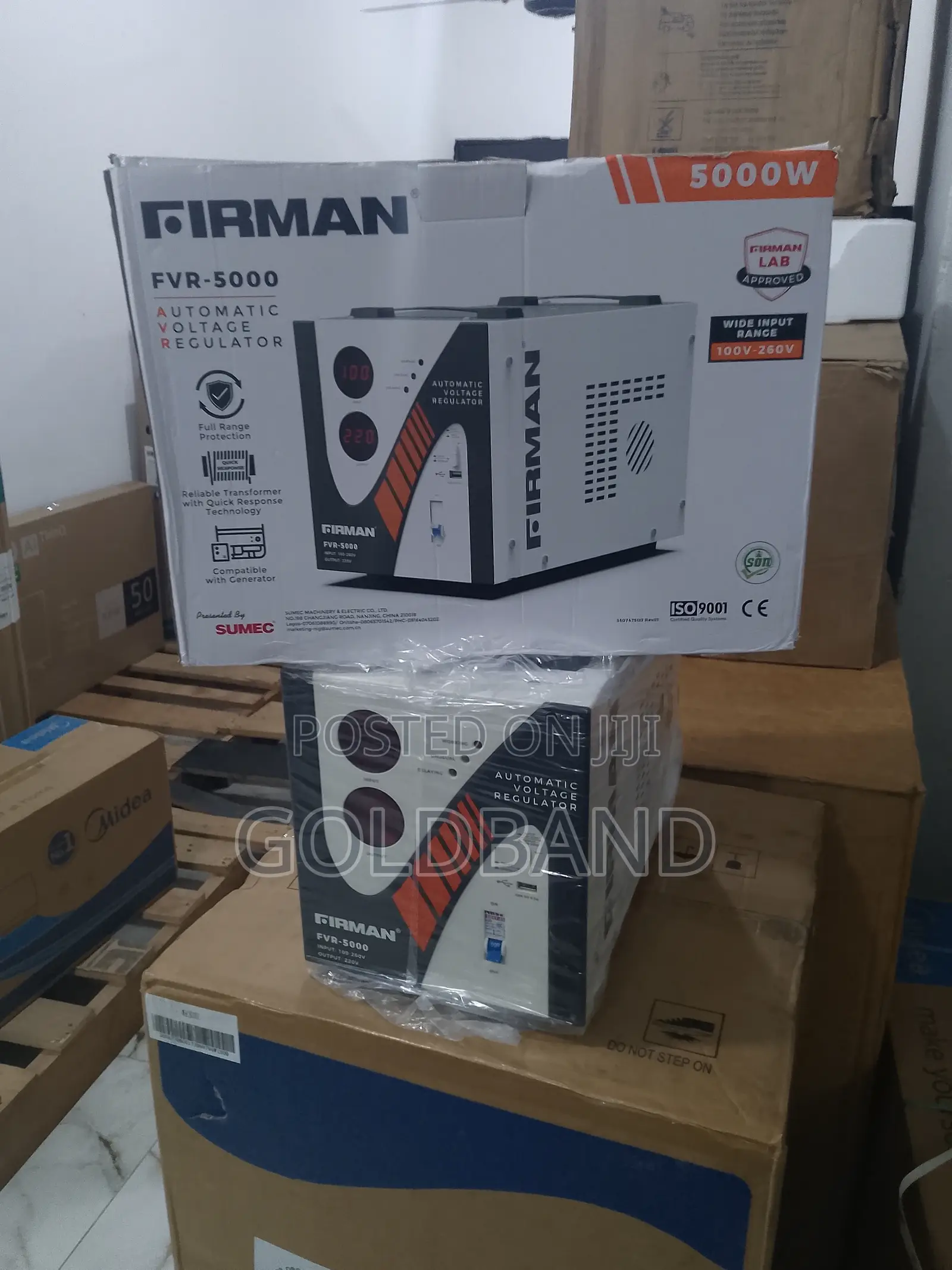 High Efficiency Firman Automatic Voltage Regulator FVR-5000