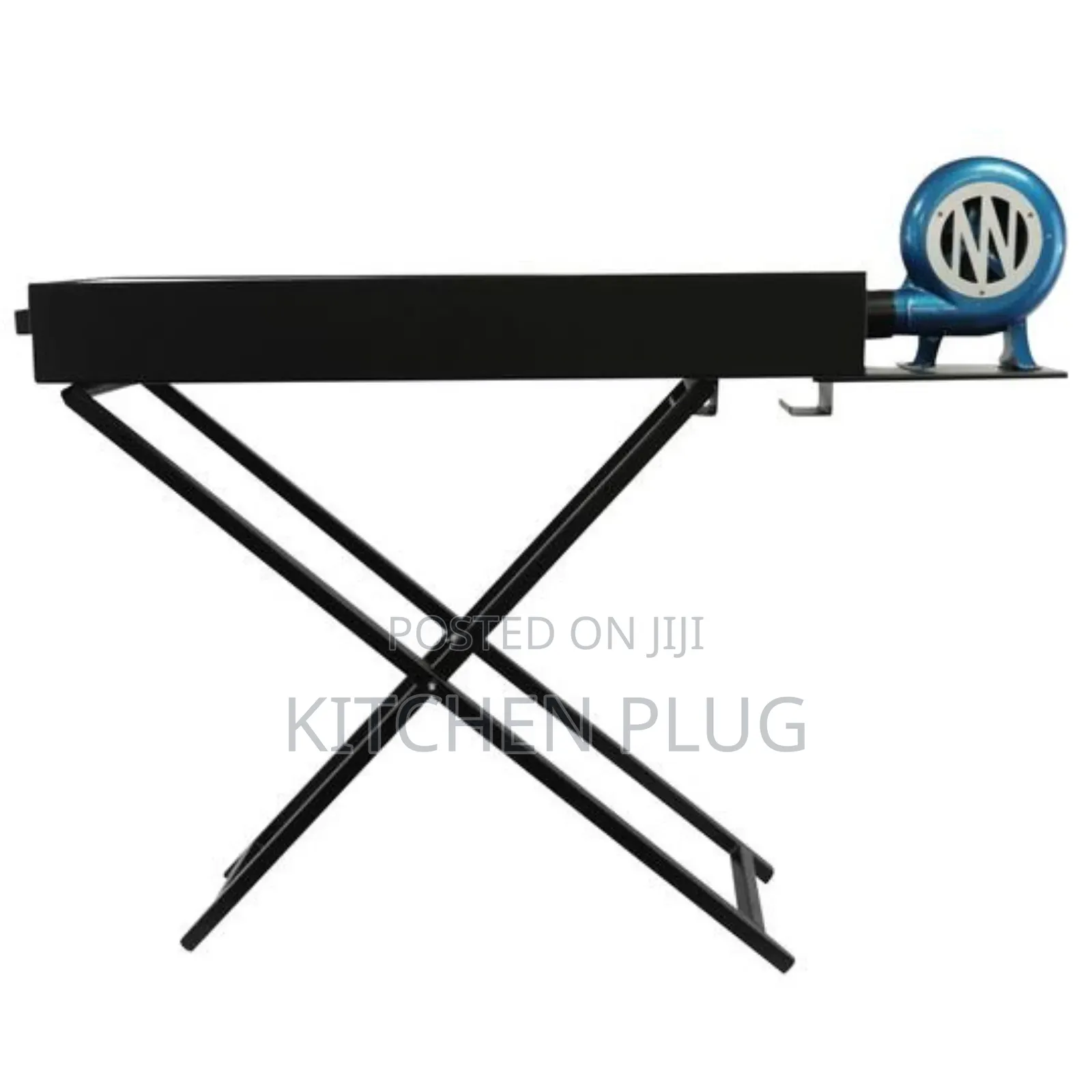 Charcoal BBQ Grill With Fan Integration