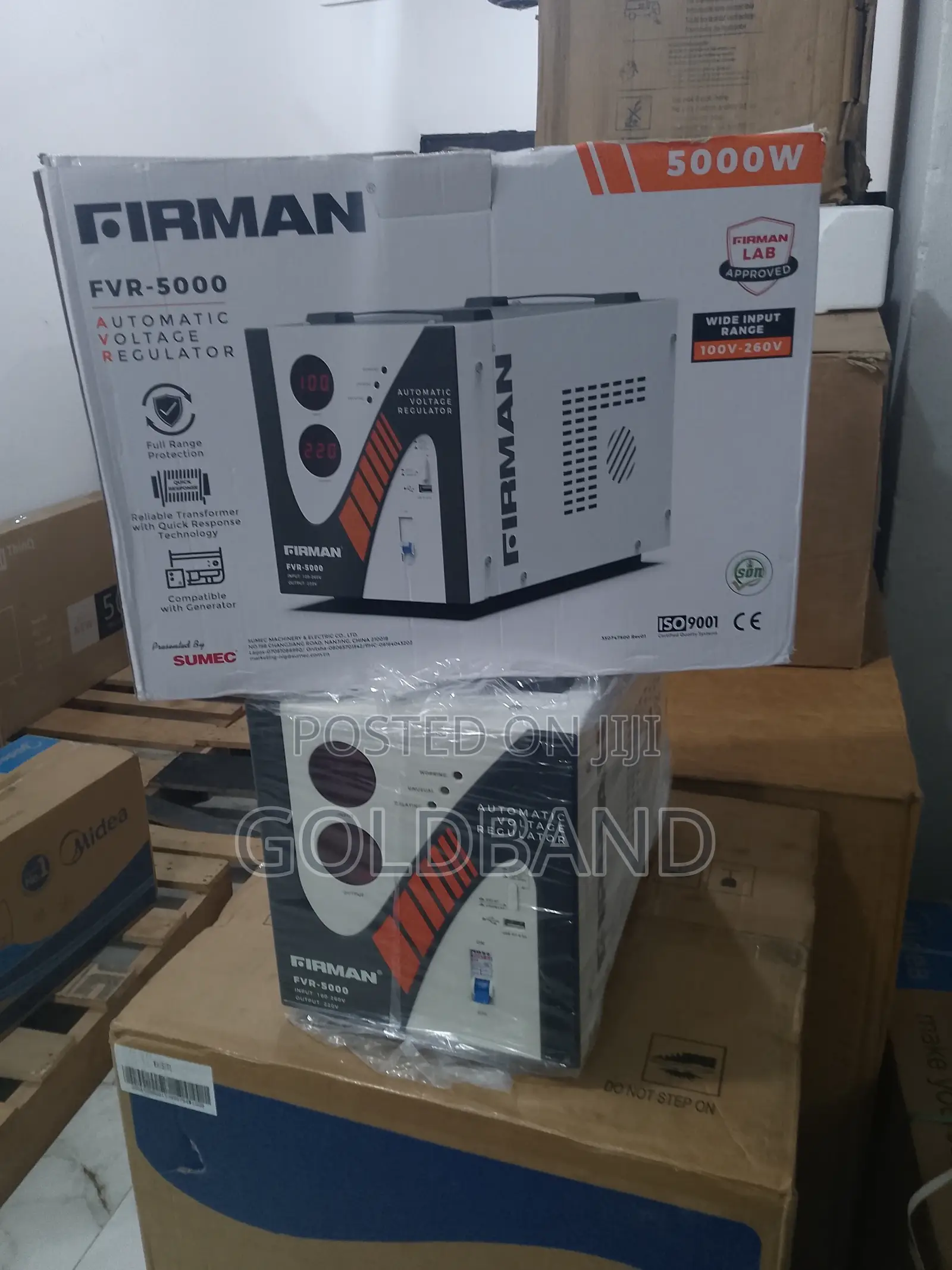 Power Saving Firman Automatic Voltage Regulator FVR-5000