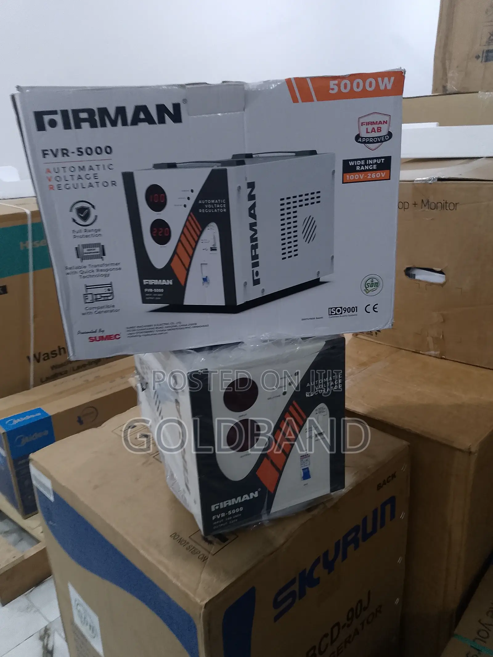 Automatic Firman Voltage Power Regulator FVR-5000