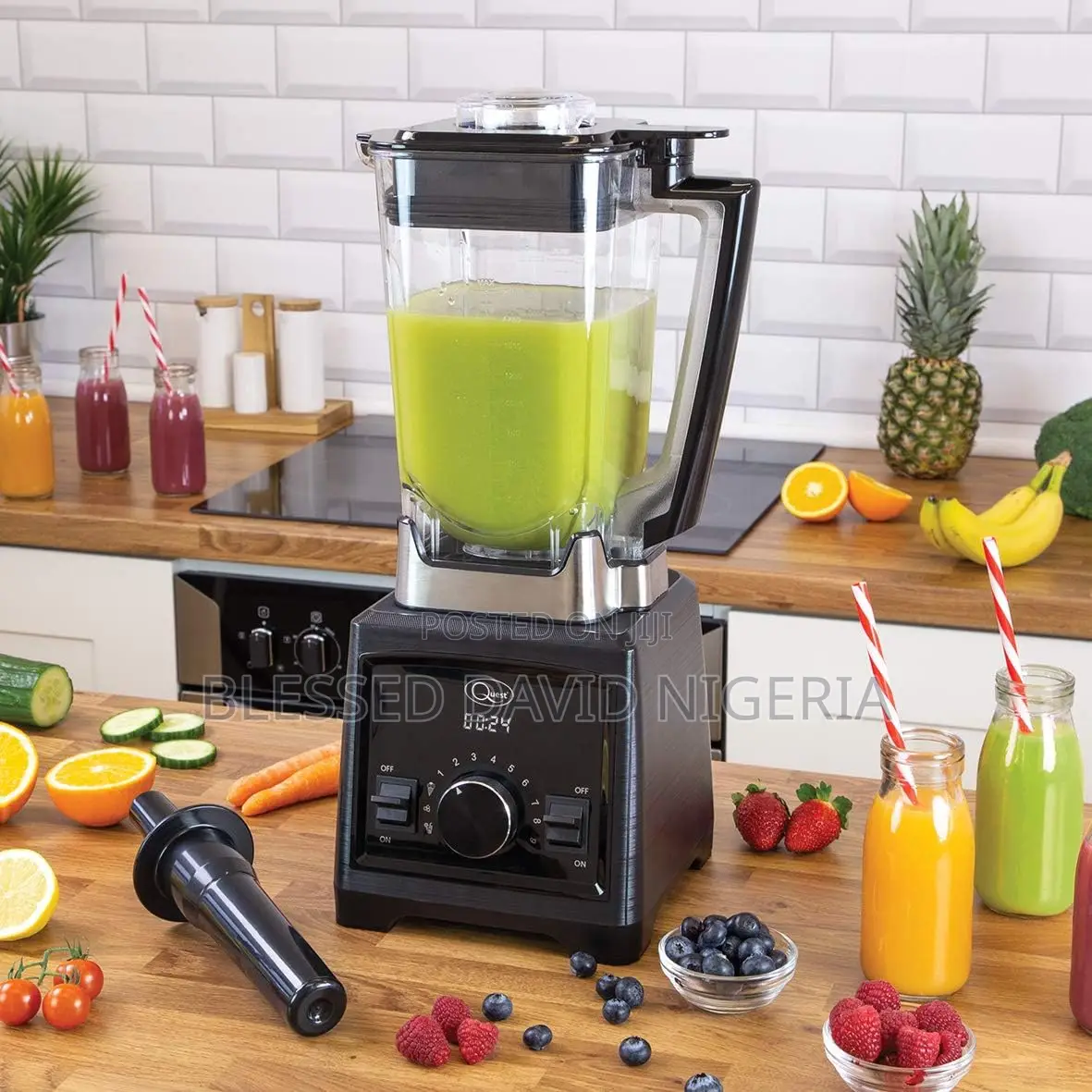 Guest Heavy Duty Professional Power Blender With 2 Litre Jug