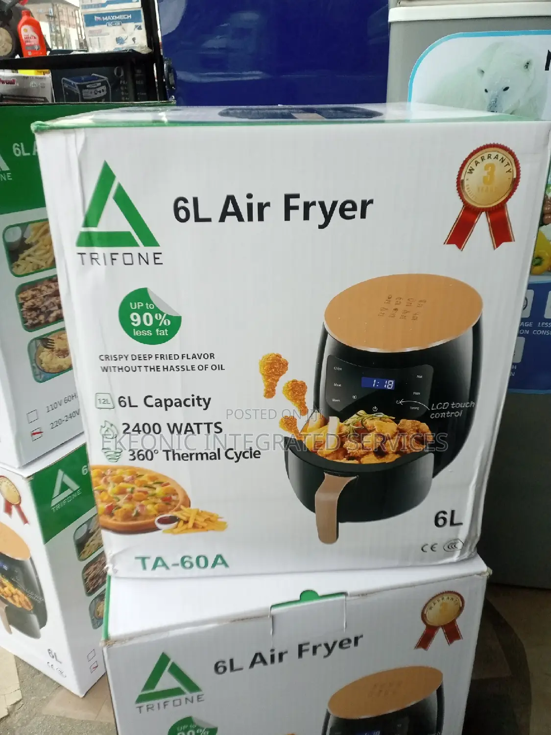 Trifone 6L Air Fryer