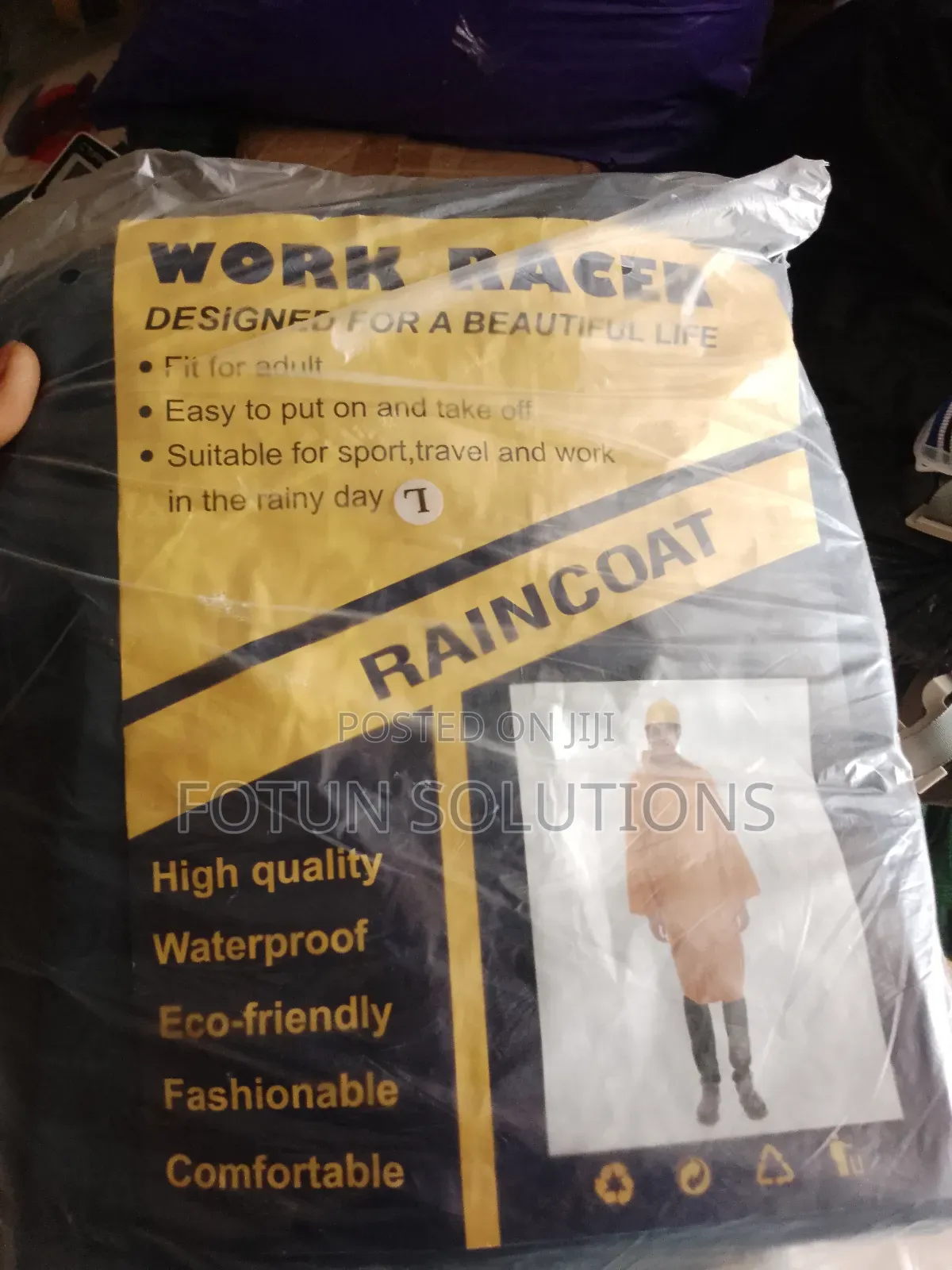 PVC Raincoat Up