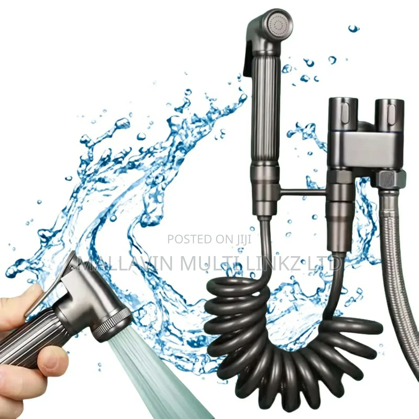 High Pressure Hand Held Bidet Gun Set Toilet Sprayer