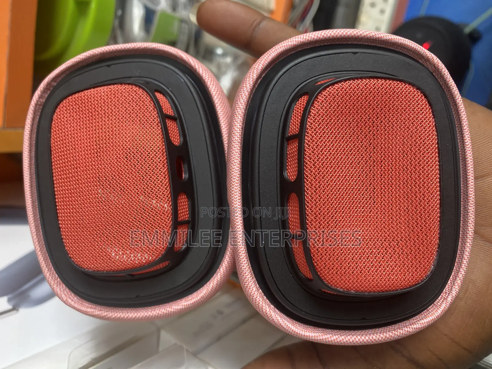 Airpod Max Ear Caution Pink Color