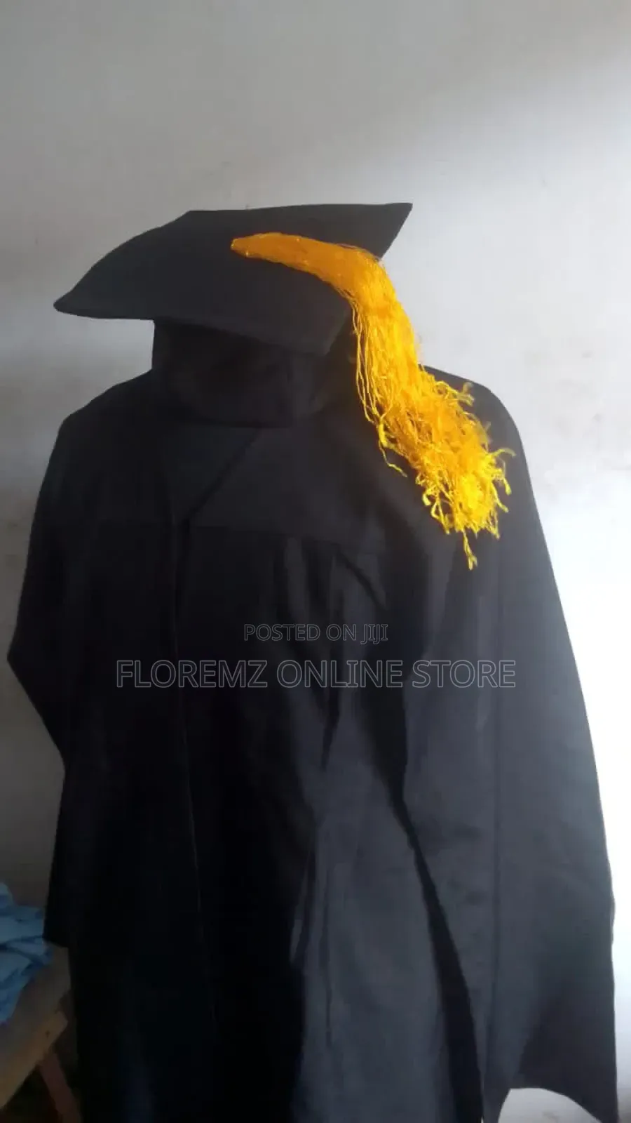 Academy Black Graduation Gown for Hire