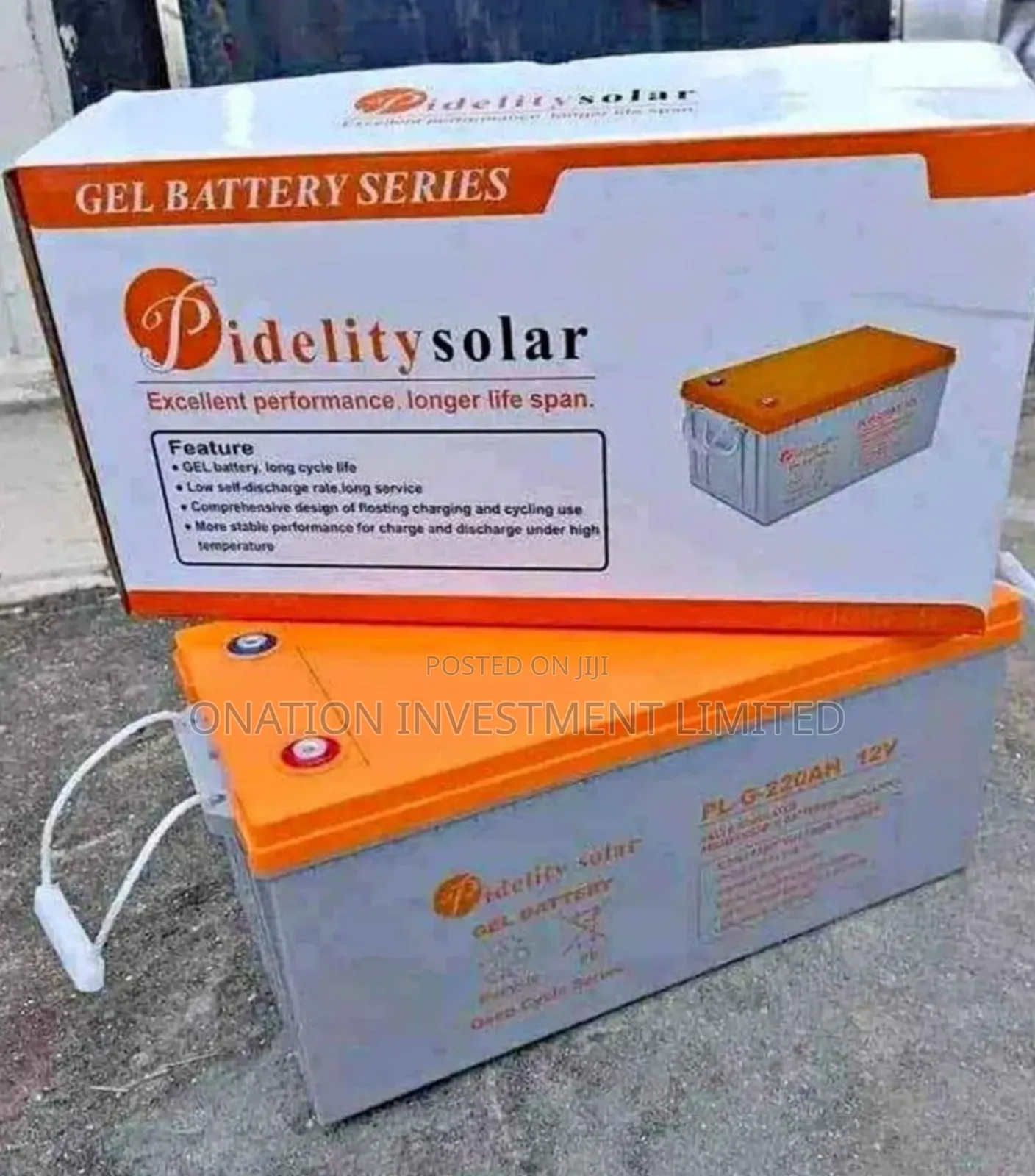 200ah 12v Pelicity Dry Cell Batteries