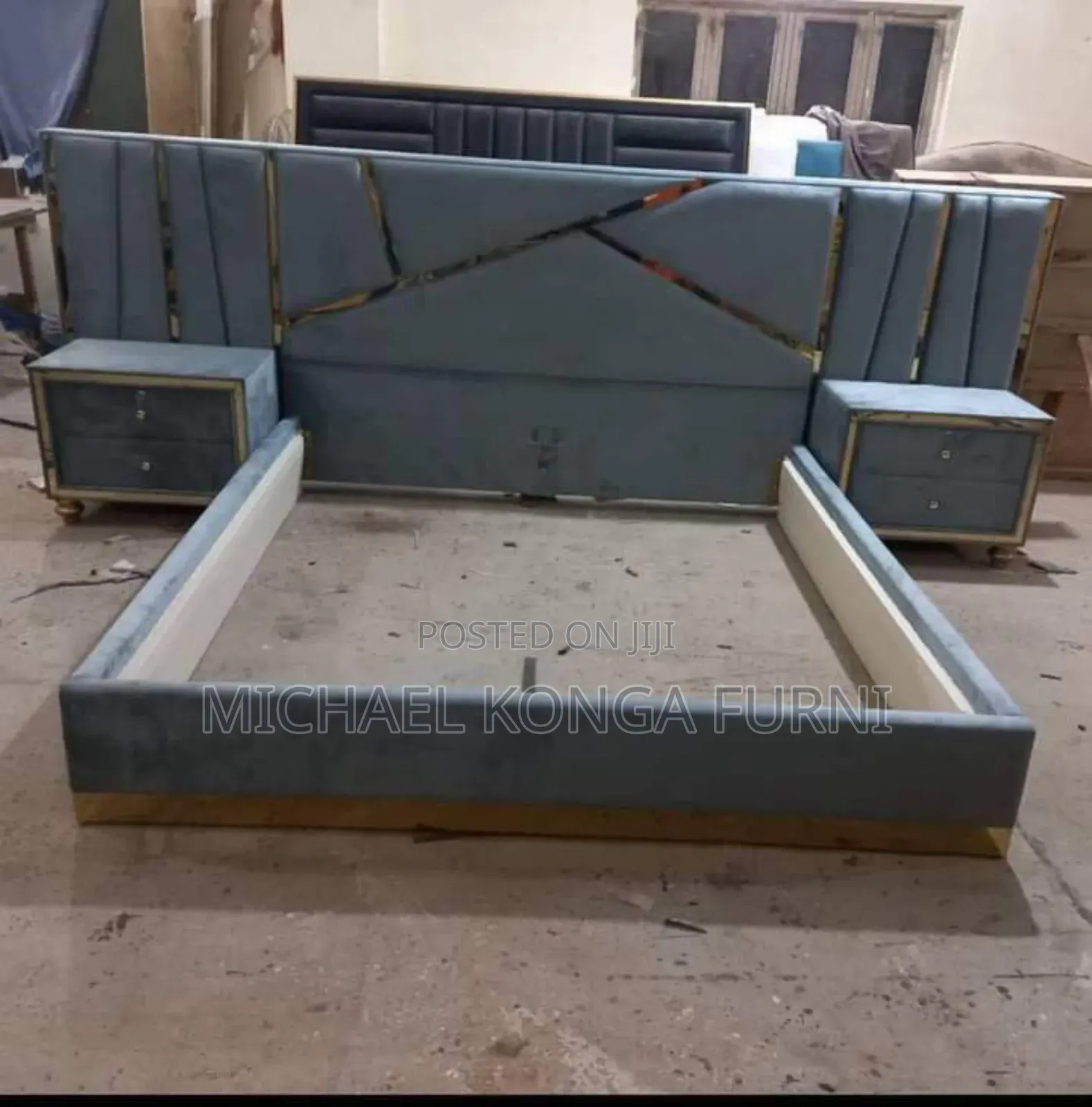 Beautiful Padded Bed