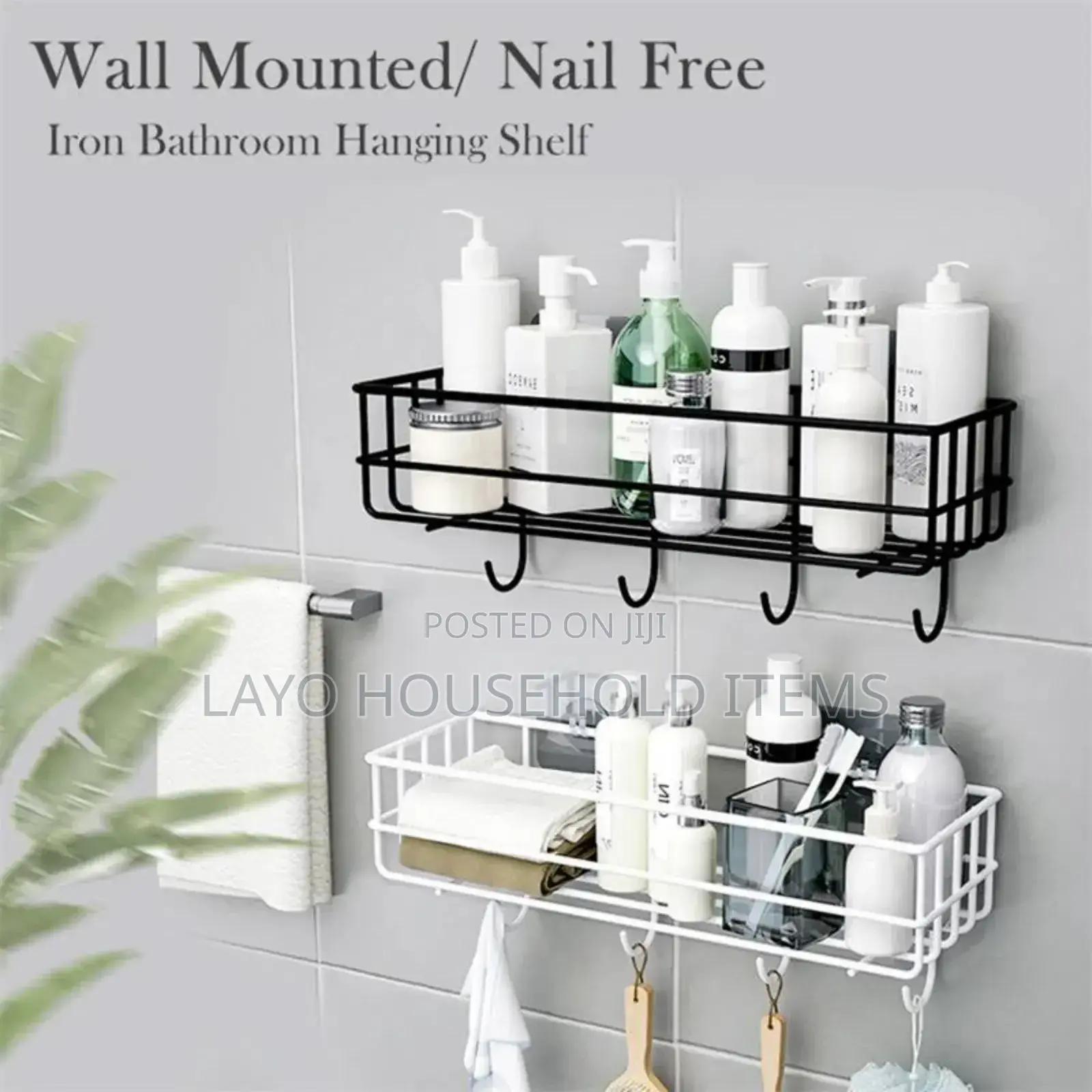 Wall Mount Bathroom Shelves