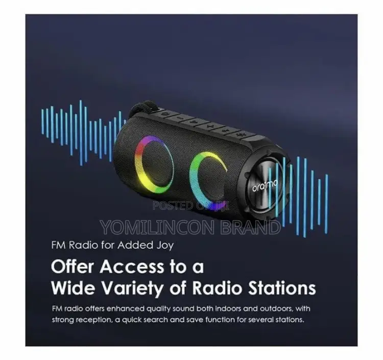 Oraimo Obs-53d Rover 12w Fm Wireless Speaker
