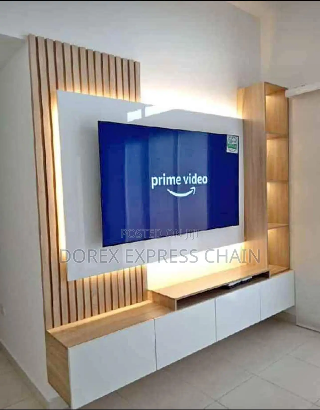 Premium Wood and Furnished TV Console