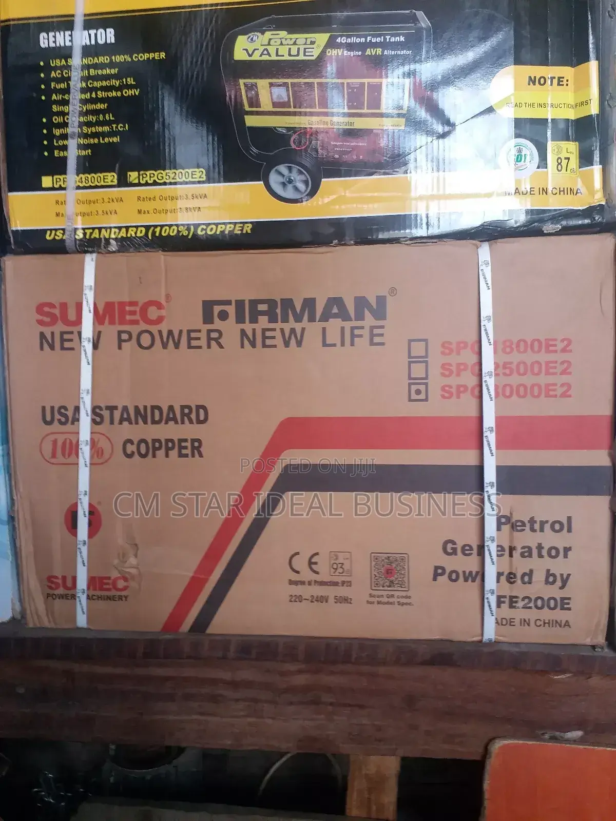 Sumec Firman 3000e2 Long Copper Coil
