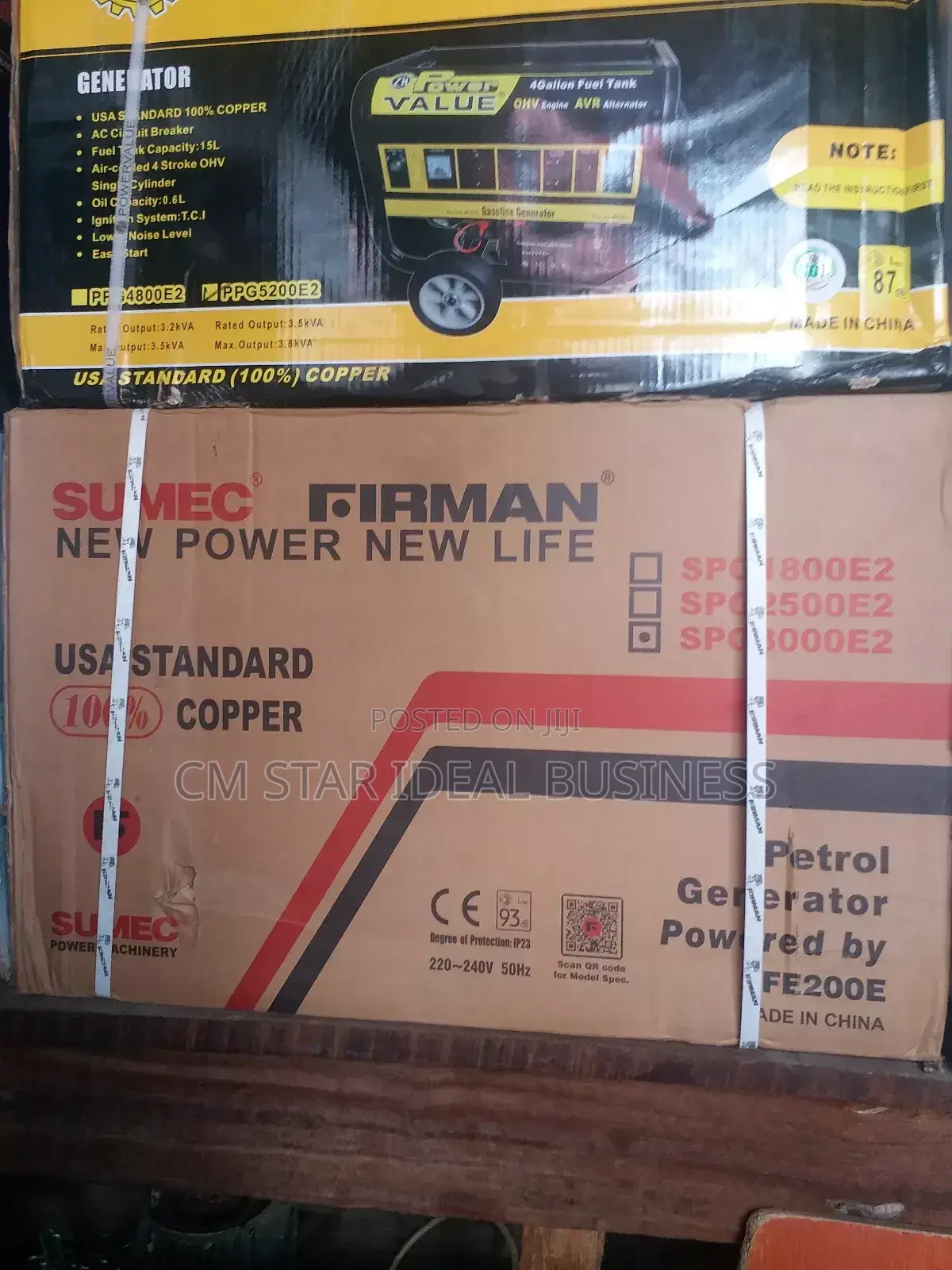 Sumec Firman 3000e2 Long Copper Coil