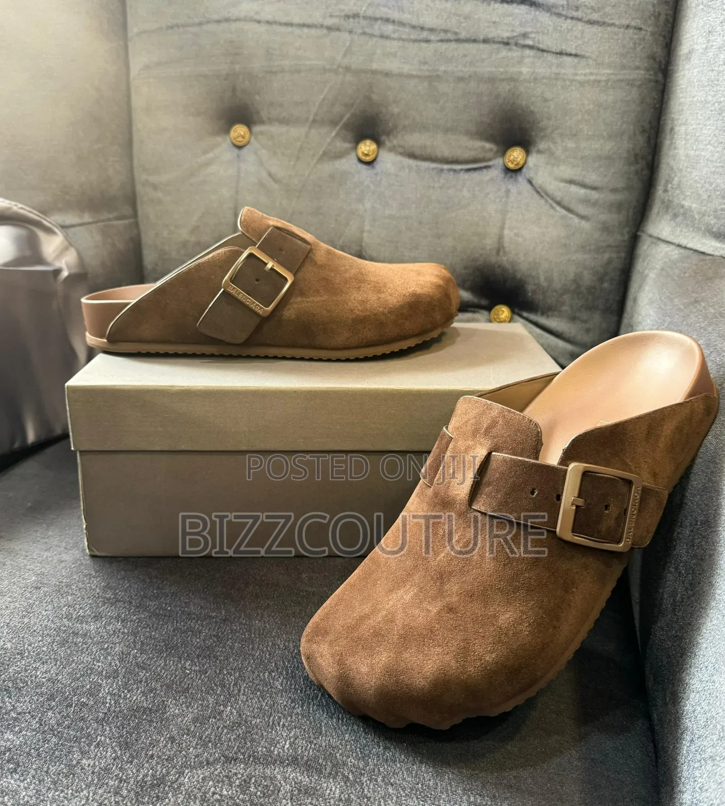 Original Balenciaga Half Shoes Available in Store